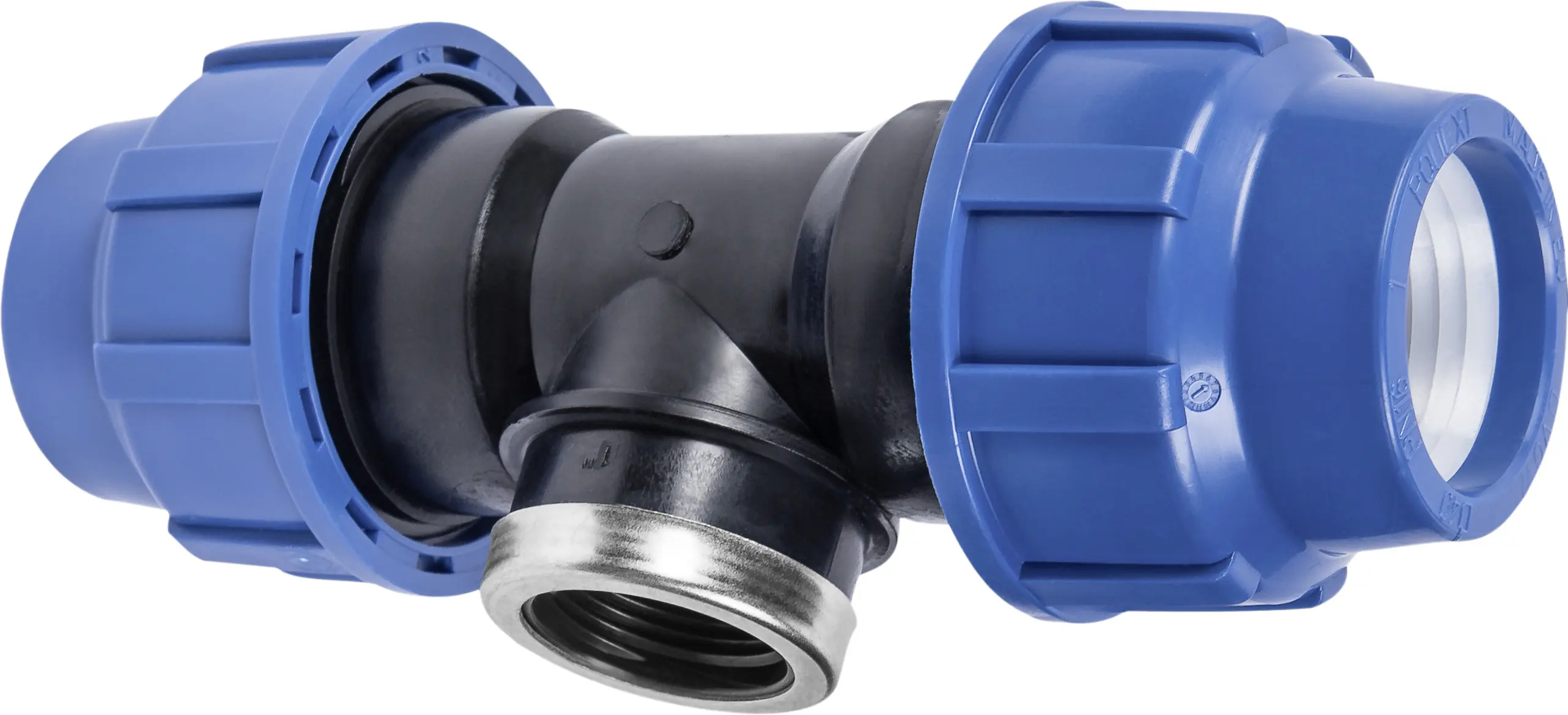 Cornat T-Verbinder für PE-Rohre 2 cm x 0,5 Zoll