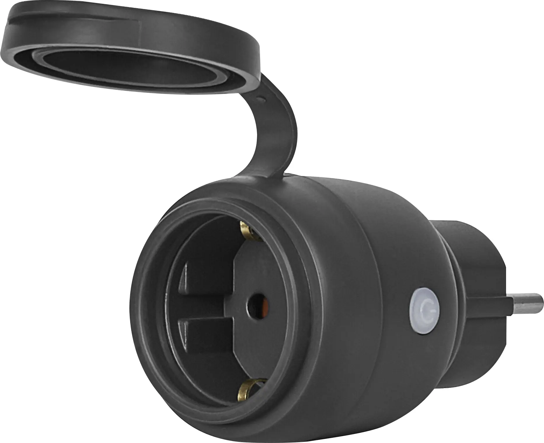 Osram Außensteckdose SMART+ WiFi Matter Compact EU Schwarz Osram Außensteckdose SMART+ WiFi Matter Compact EU Schwarz