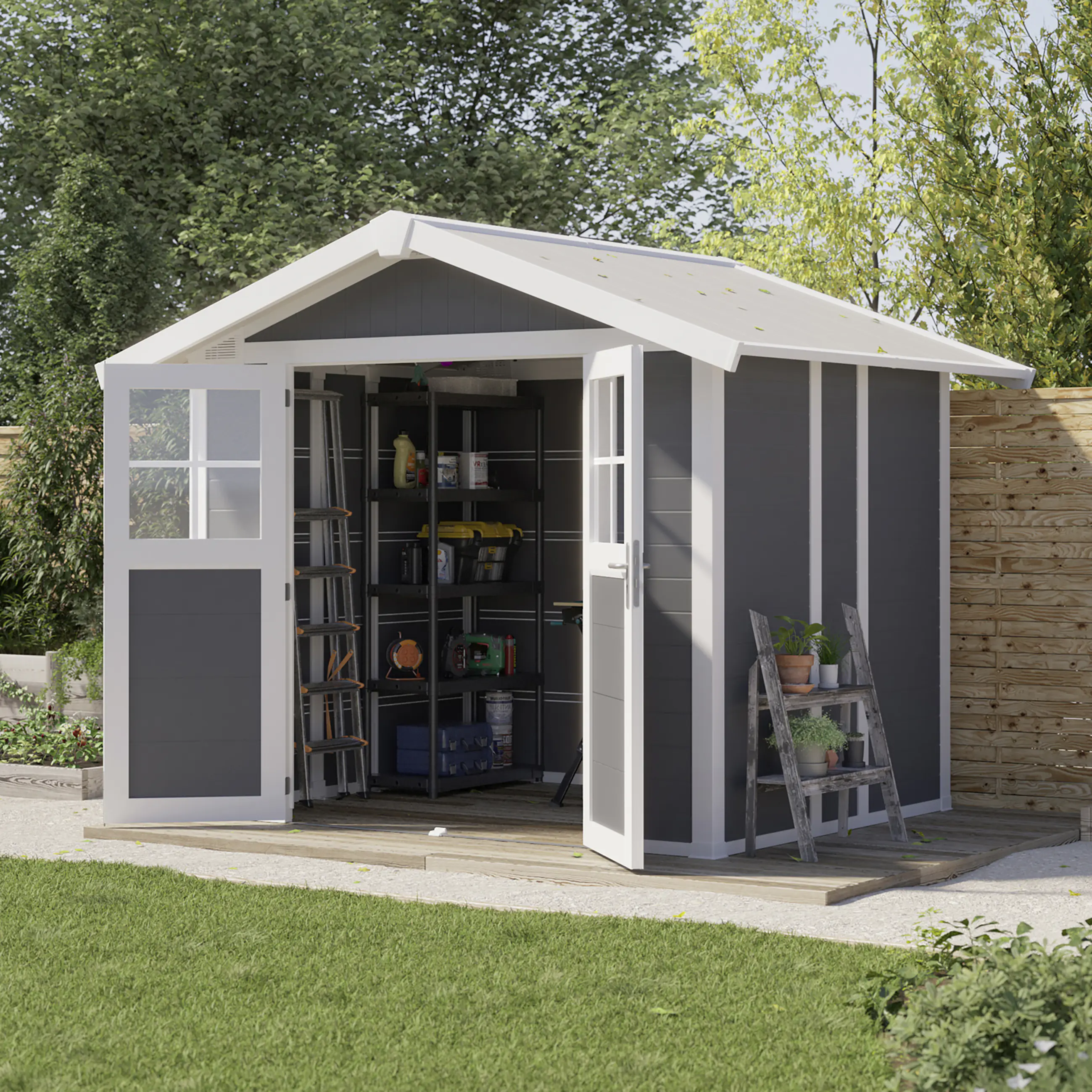 Grosfillex Gartenhaus Deco H 4,9