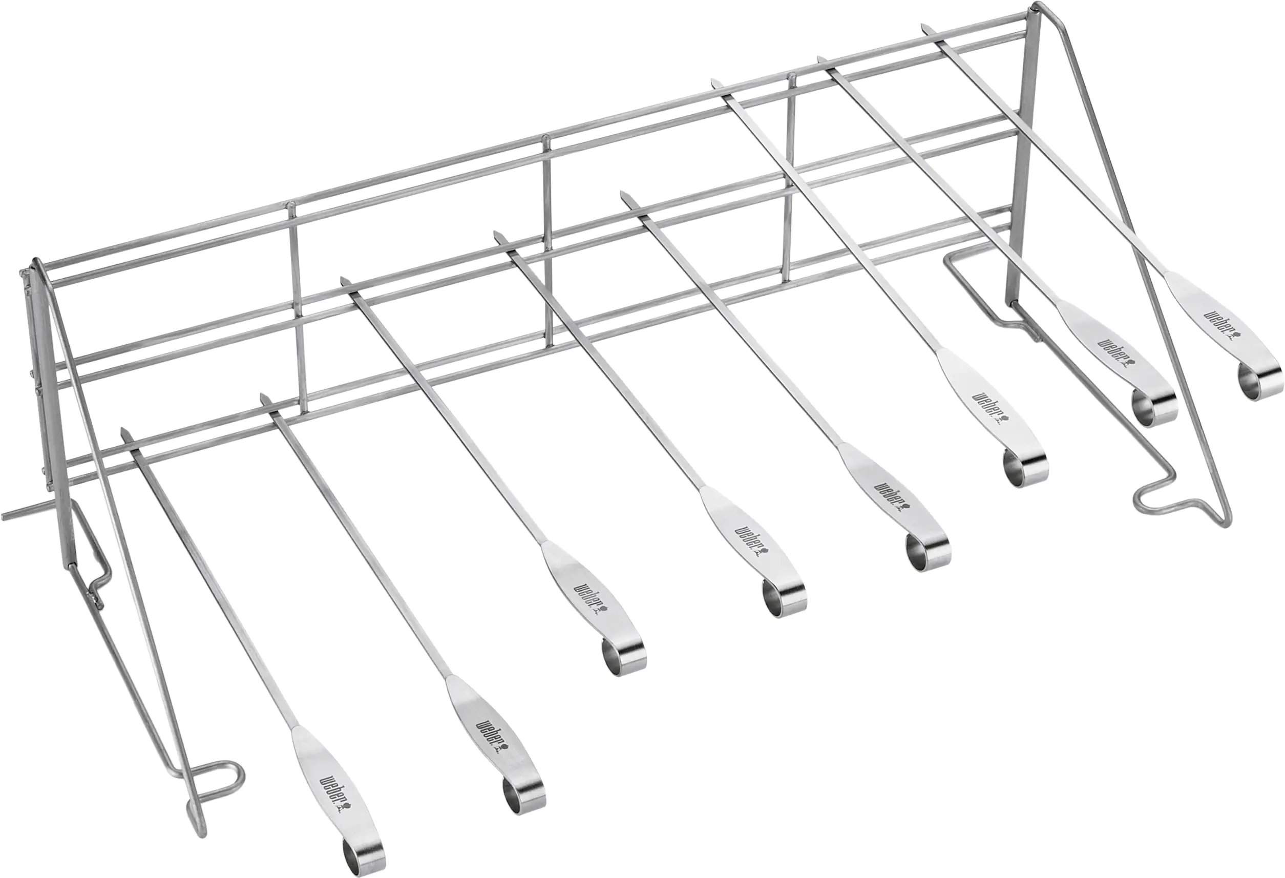 Weber ETGS Edelstahlrost und Spieß-Set