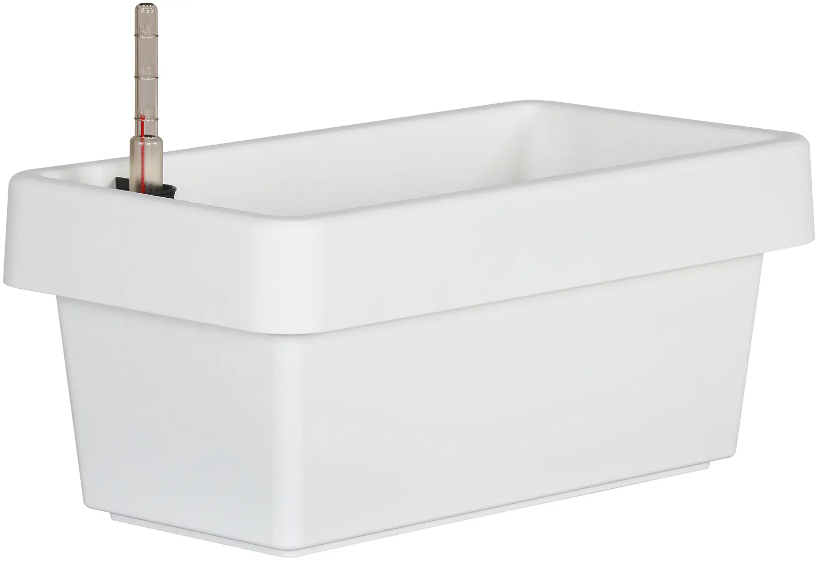 Geli Bewässerungsblumenkasten Viva Kunststoff weiß 40 cm 