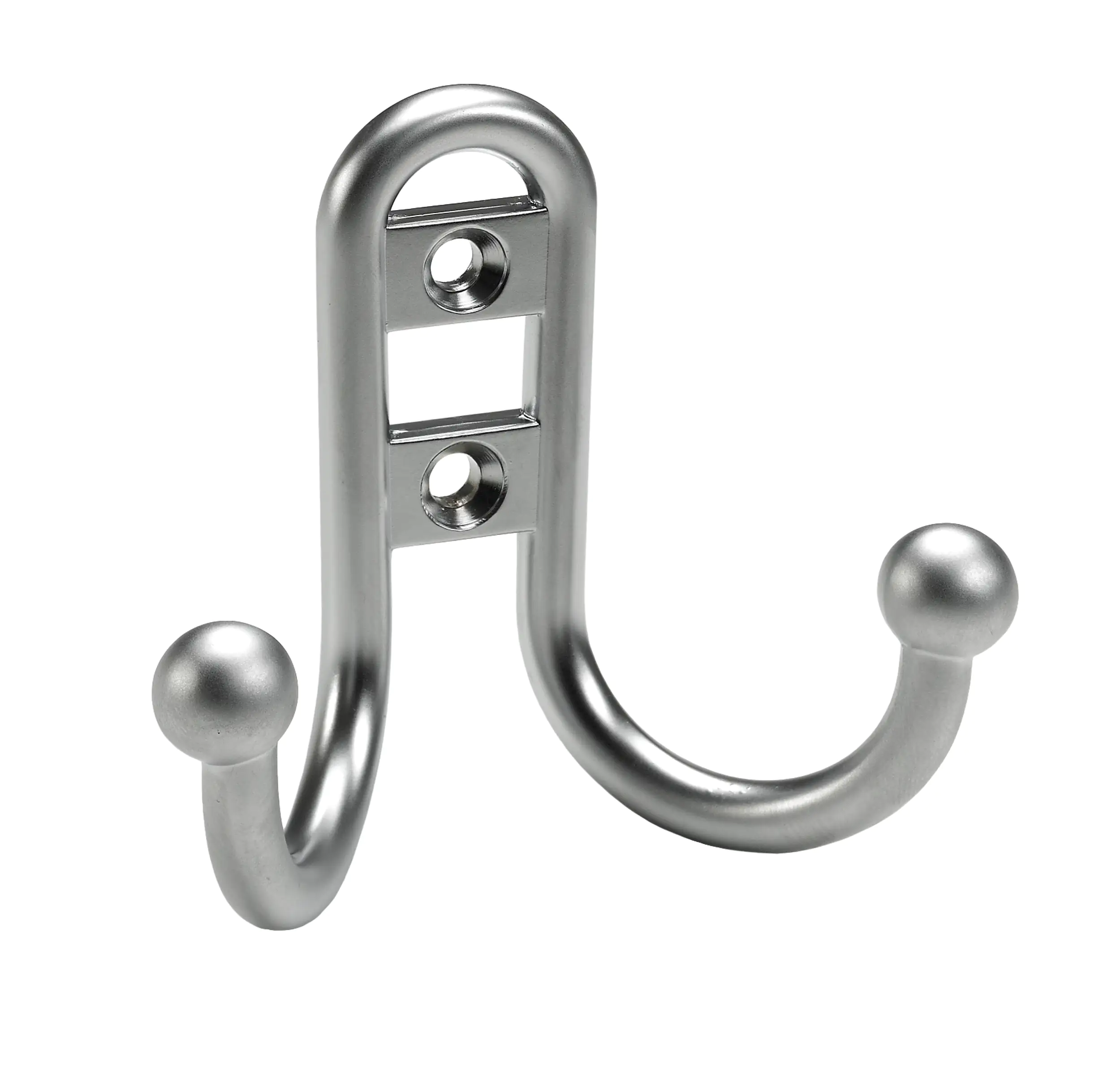 Hettich Mantelhaken 6,8 x 7,7 x 3,5 cm Aluminium-Optik - 1 Stück Hettich Mantelhaken 6,8 x 7,7 x 3,5 cm Aluminium-Optik - 1 Stück