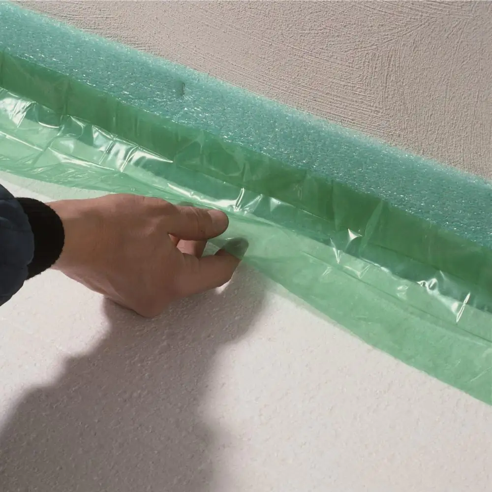 Knauf Randdämmstreifen für Fließestrich FE 8/100 mm 40 m grün Knauf Randdämmstreifen für Fließestrich FE 8/100 mm 40 m grün