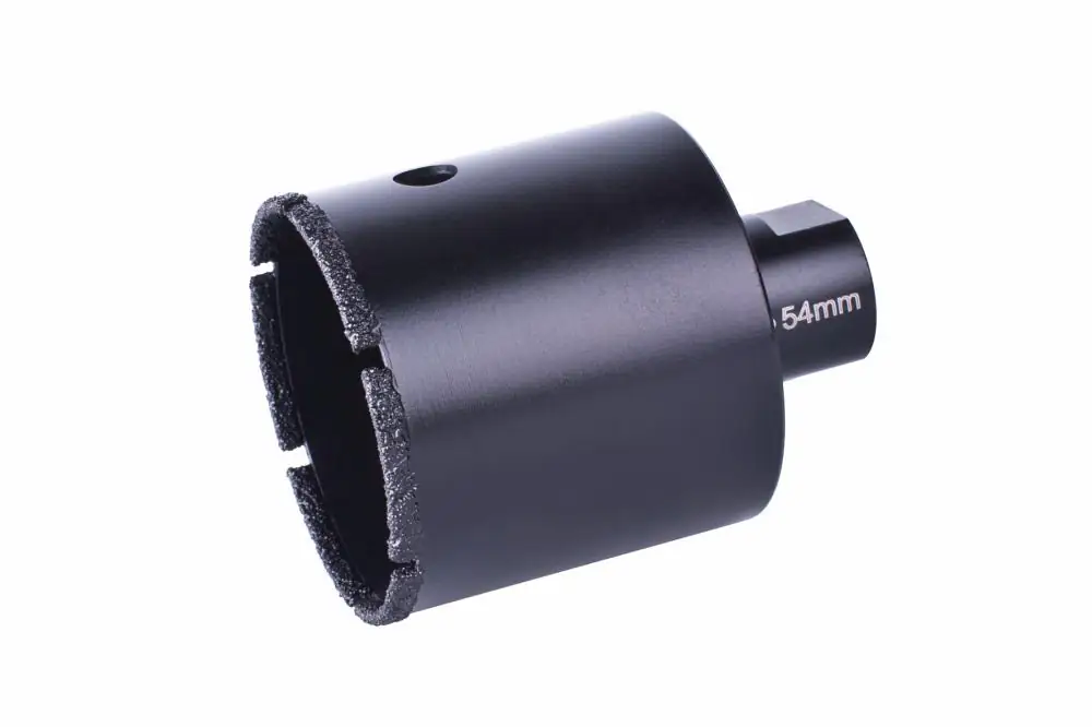 Wolfcraft Lochsäge Ø 60 mm Diamant für Winkelschleifer