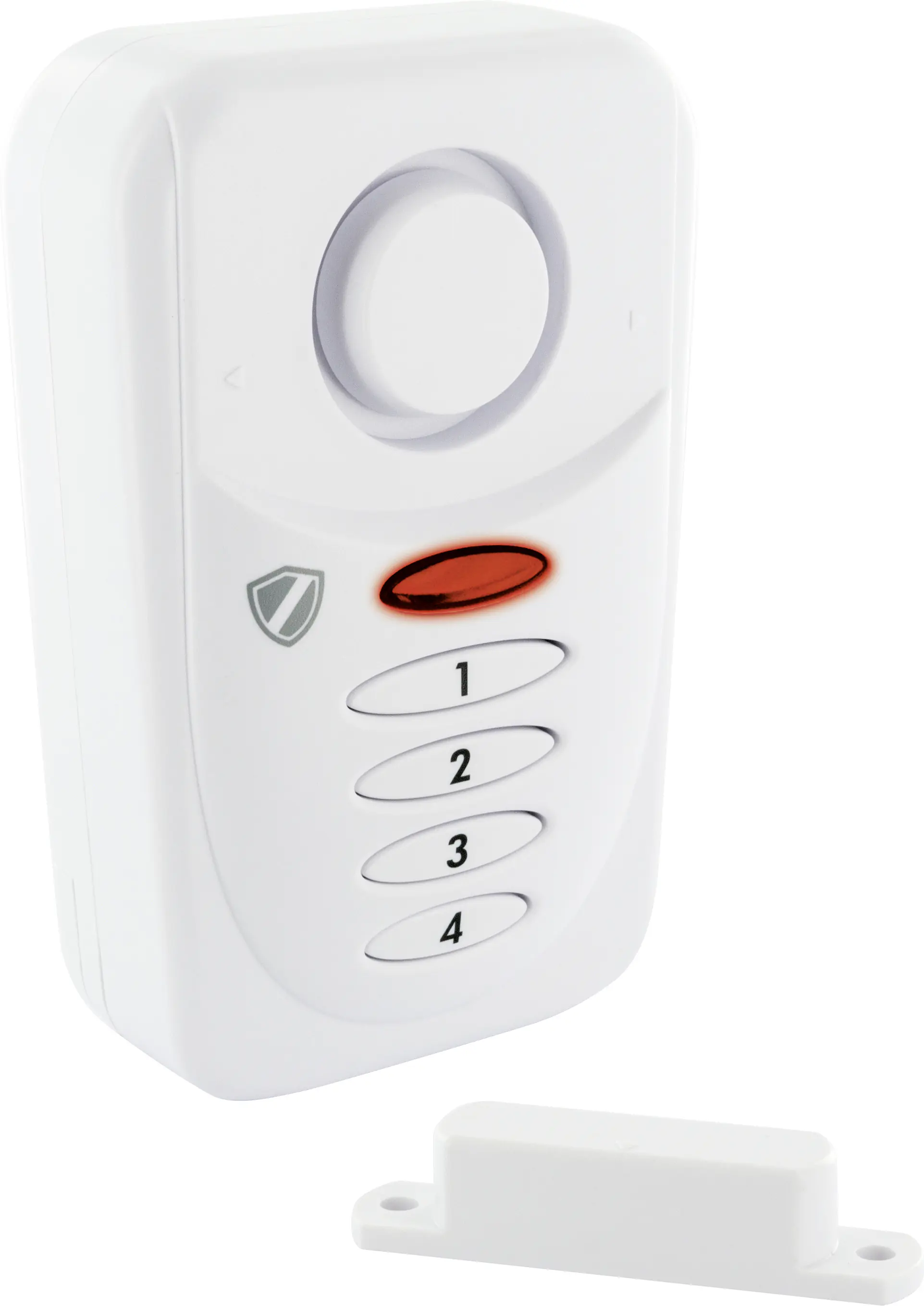 Schwaiger Tür- und Fensteralarm weiß, mit Tastenfeld