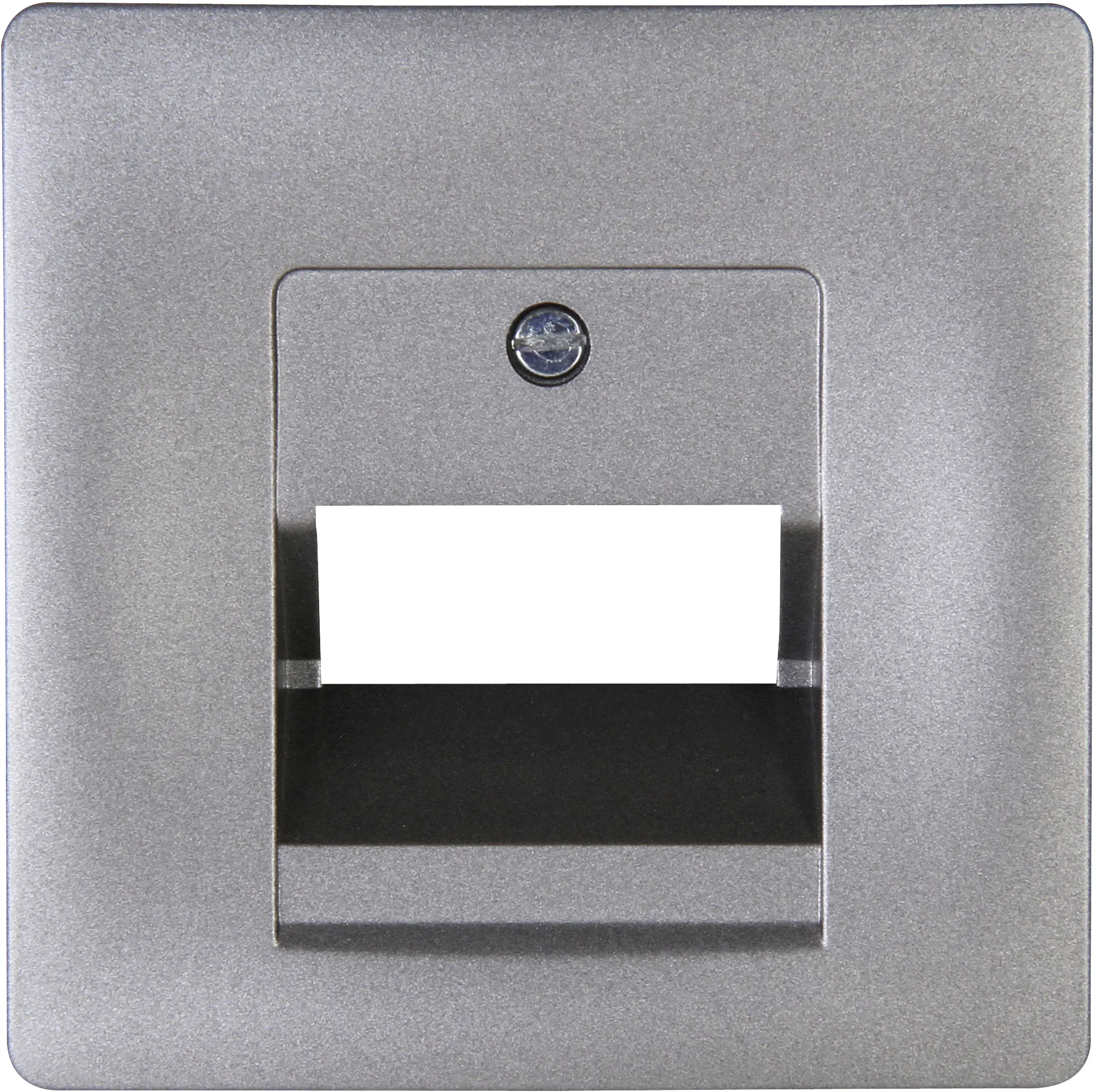 Kopp UAE-Abdeckung für 1-2 Anschlüsse Venedig, platin, 328343180