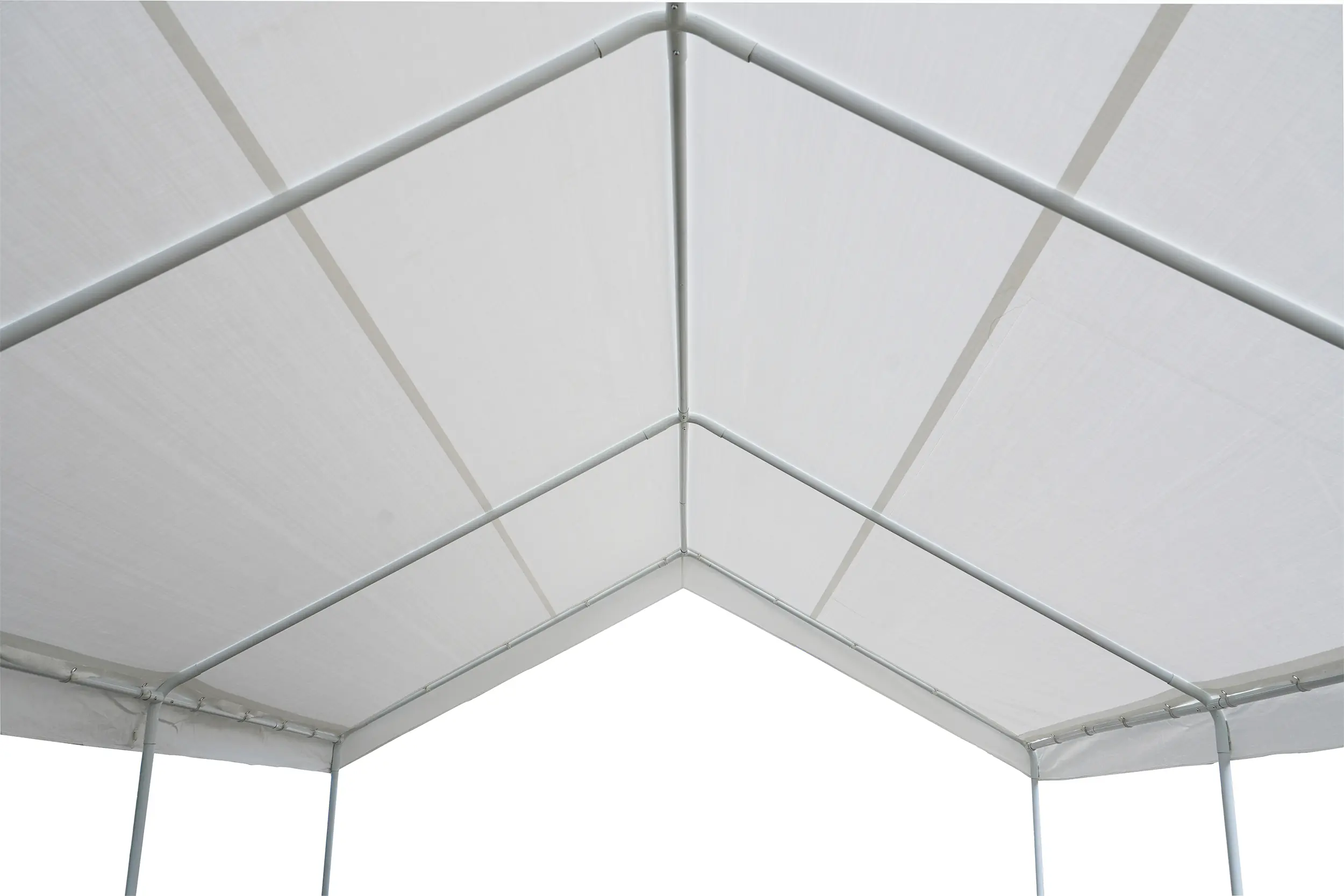 Primaster Großraumzelt 400 x 800 cm weiß