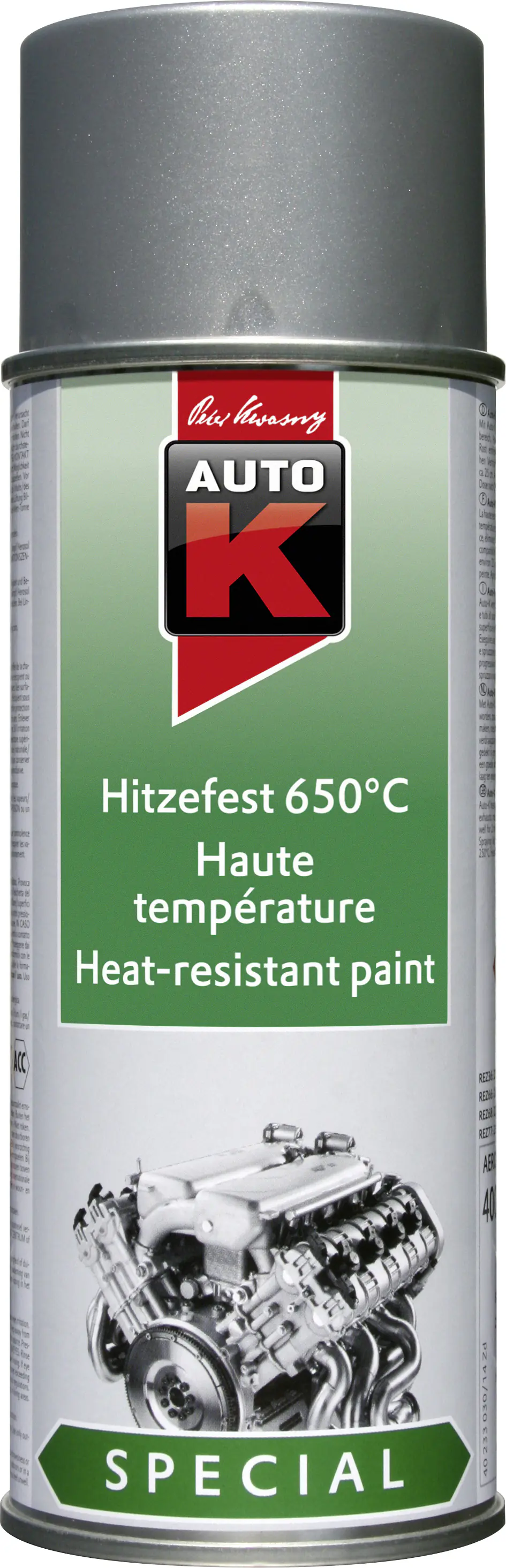 Auto-K Hitzefest 650°C Special silber 400ml