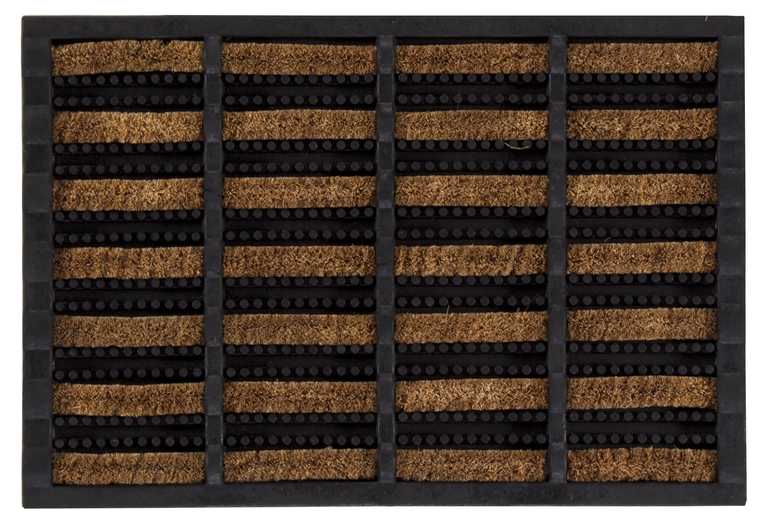 4002398080622 Fussmatte Robusta kokos - gummi, 40 x 60 cm