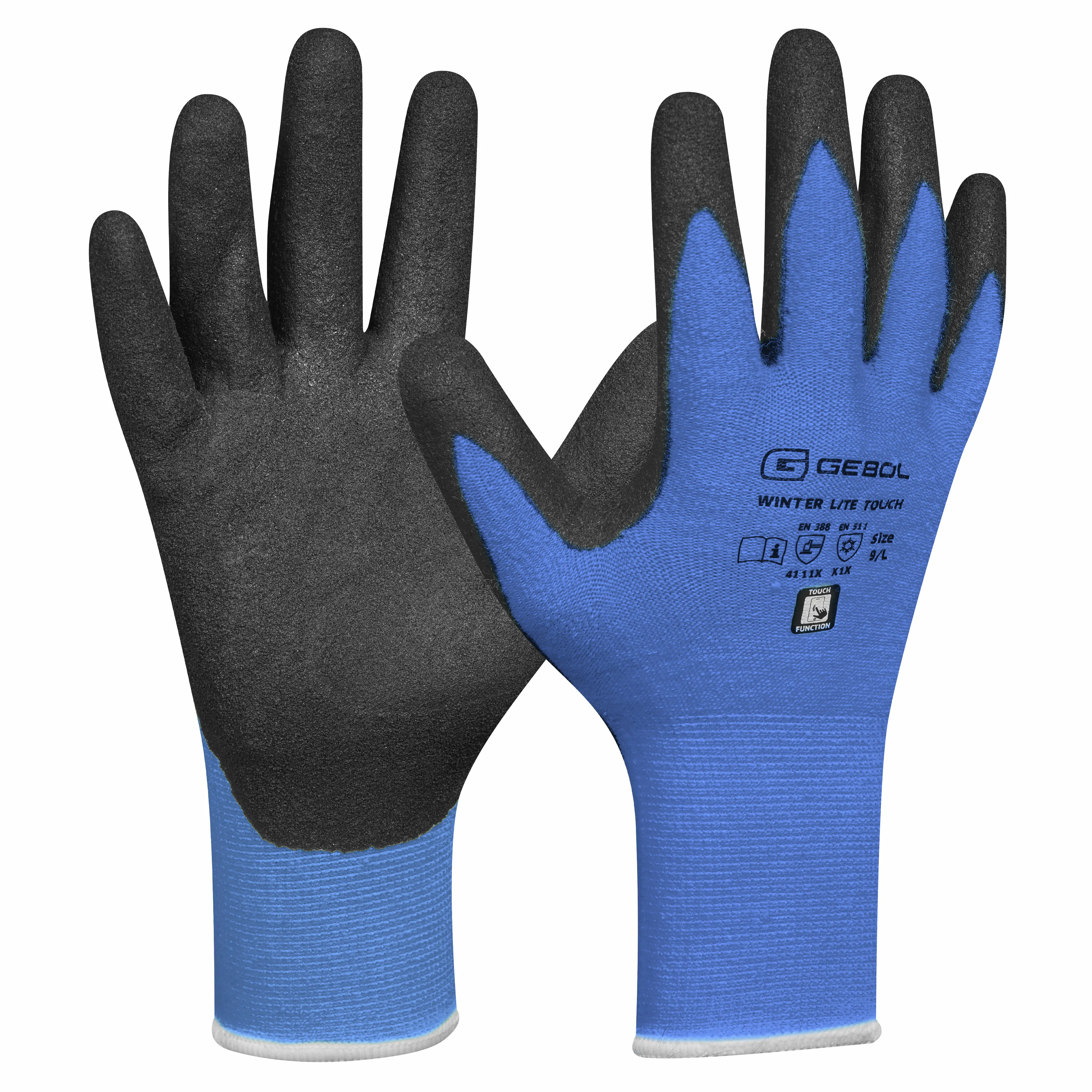Gebol Handschuh Winter Lite Touch dunkelblau