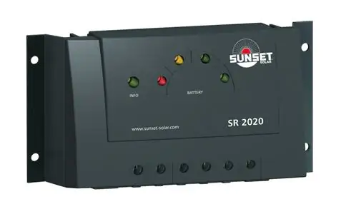 Sunset Solarladeregler SR 2020 20 A, 12/24 Volt