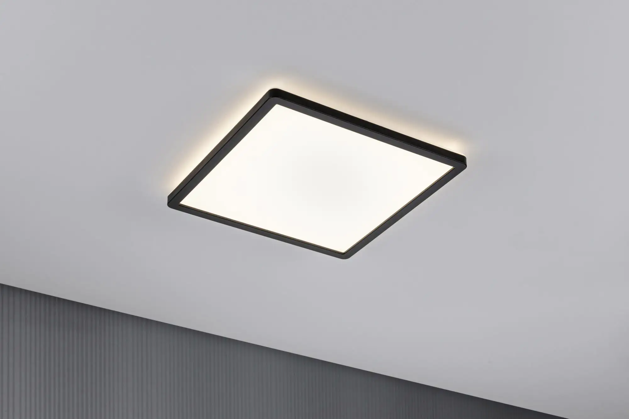 Paulmann LED Panel Atria Shine schwarz 29,3 x 29,3 cm warmweiß