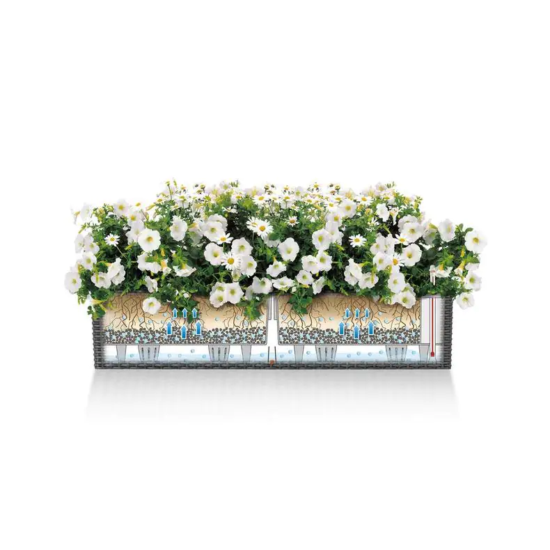 Lechuza Balkonkasten BALCONERA Cottage 80 cm, mokka Lechuza Balkonkasten BALCONERA Cottage 80 cm, mokka