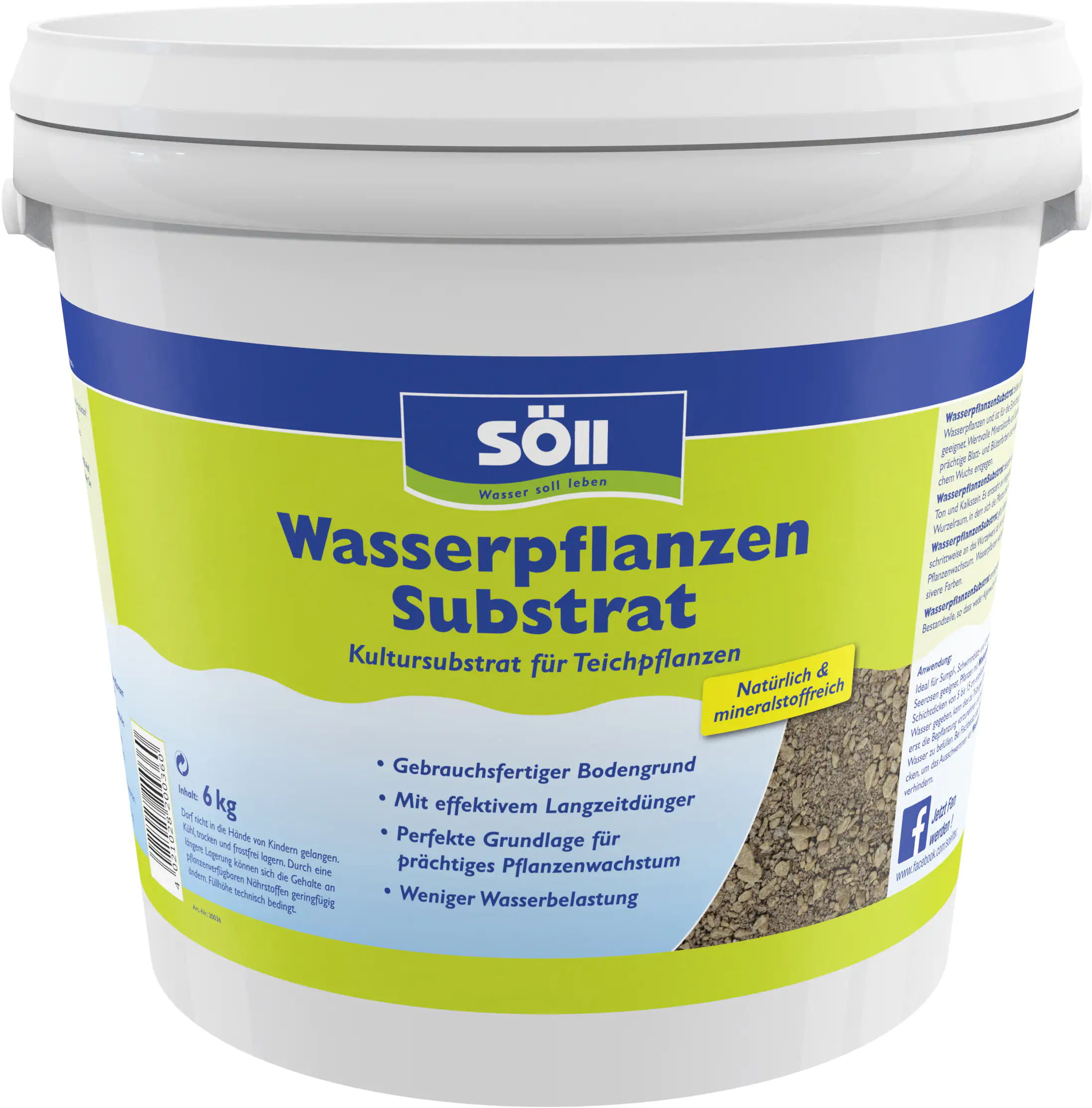 Söll WasserpflanzenSubstrat 6 kg Söll WasserpflanzenSubstrat 6 kg