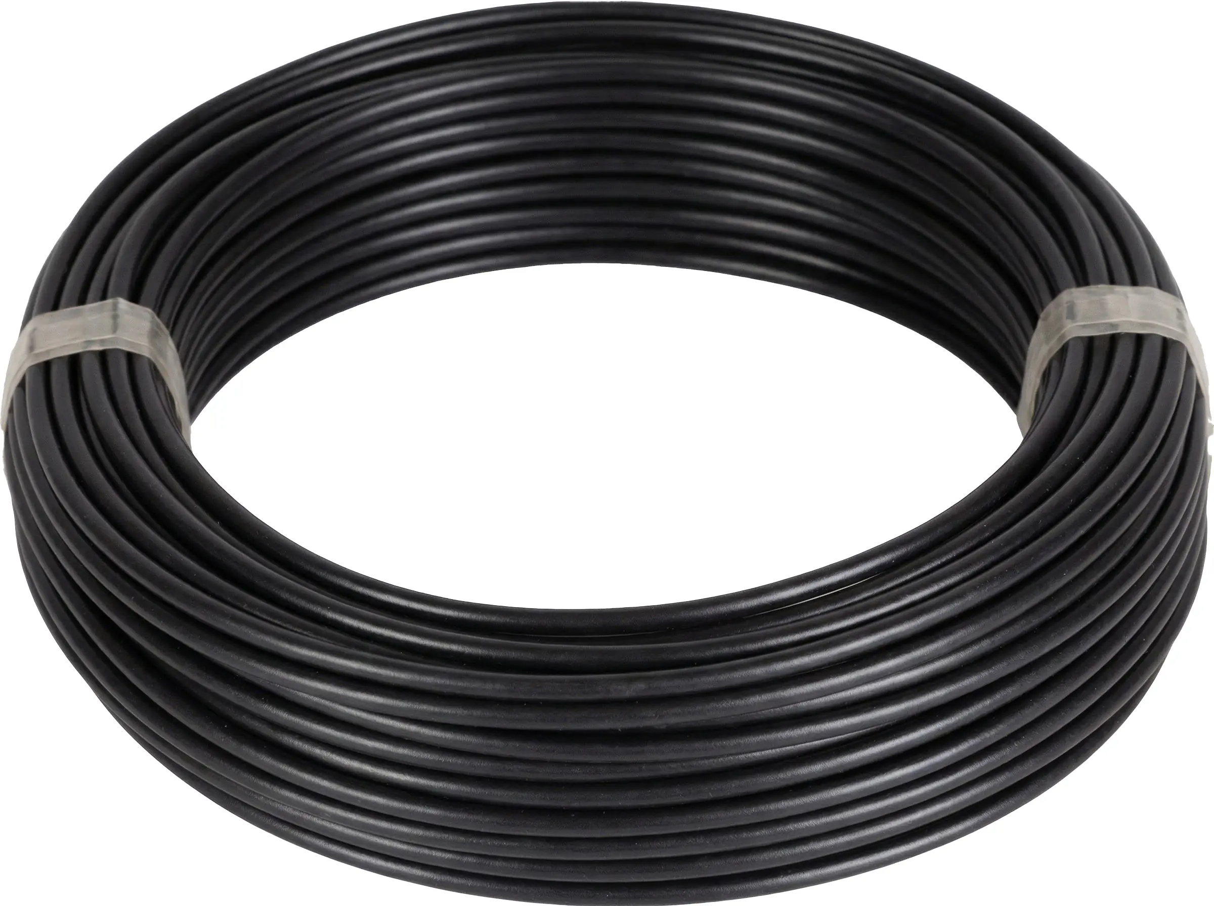 PVC-Aderleitung H07V-U 1,5 - 10 Meter, schwarz