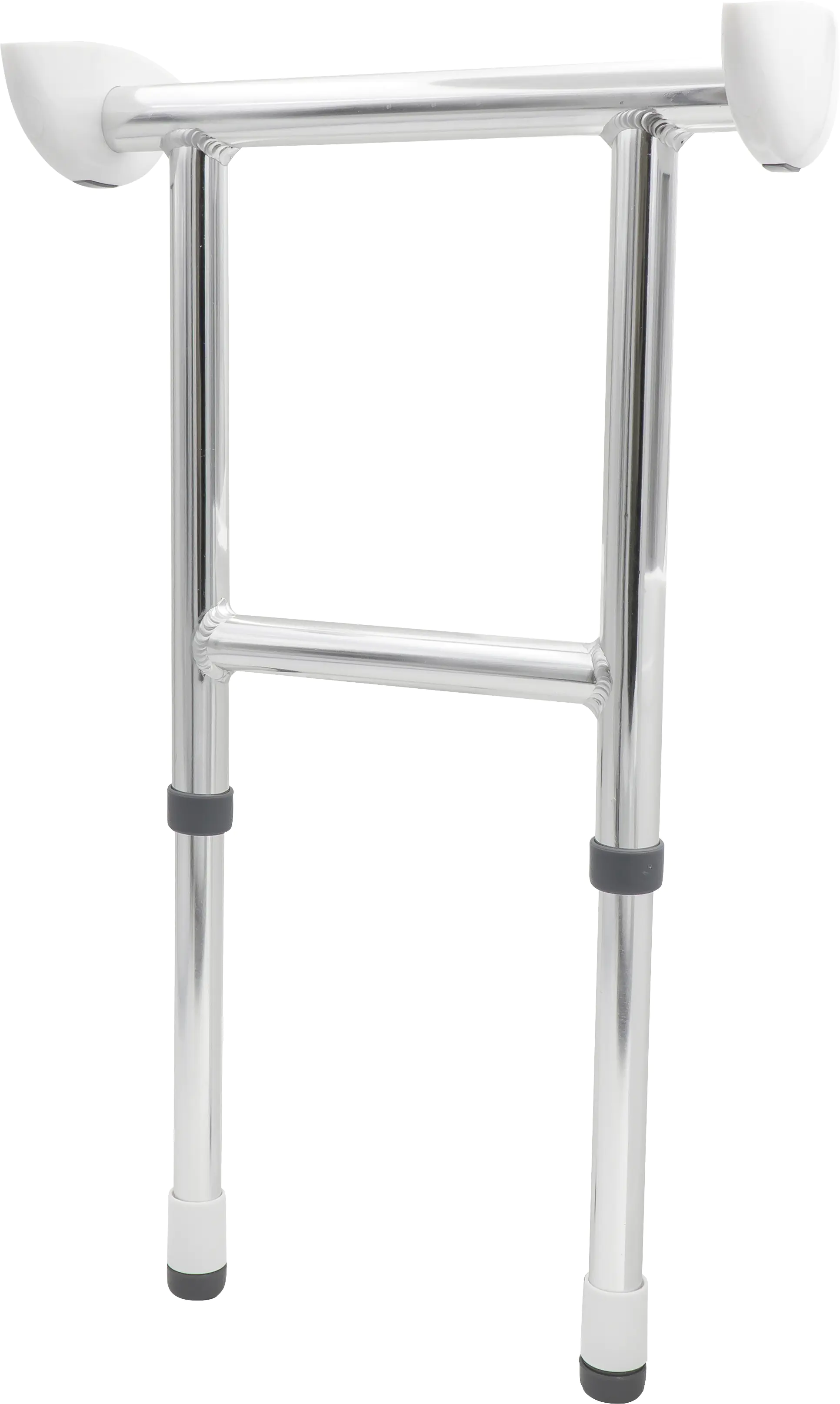 Ridder XL-Adapter für Dusch-Klappsitz Pro, chromfarben, Aluminium / PA / PE / TPR