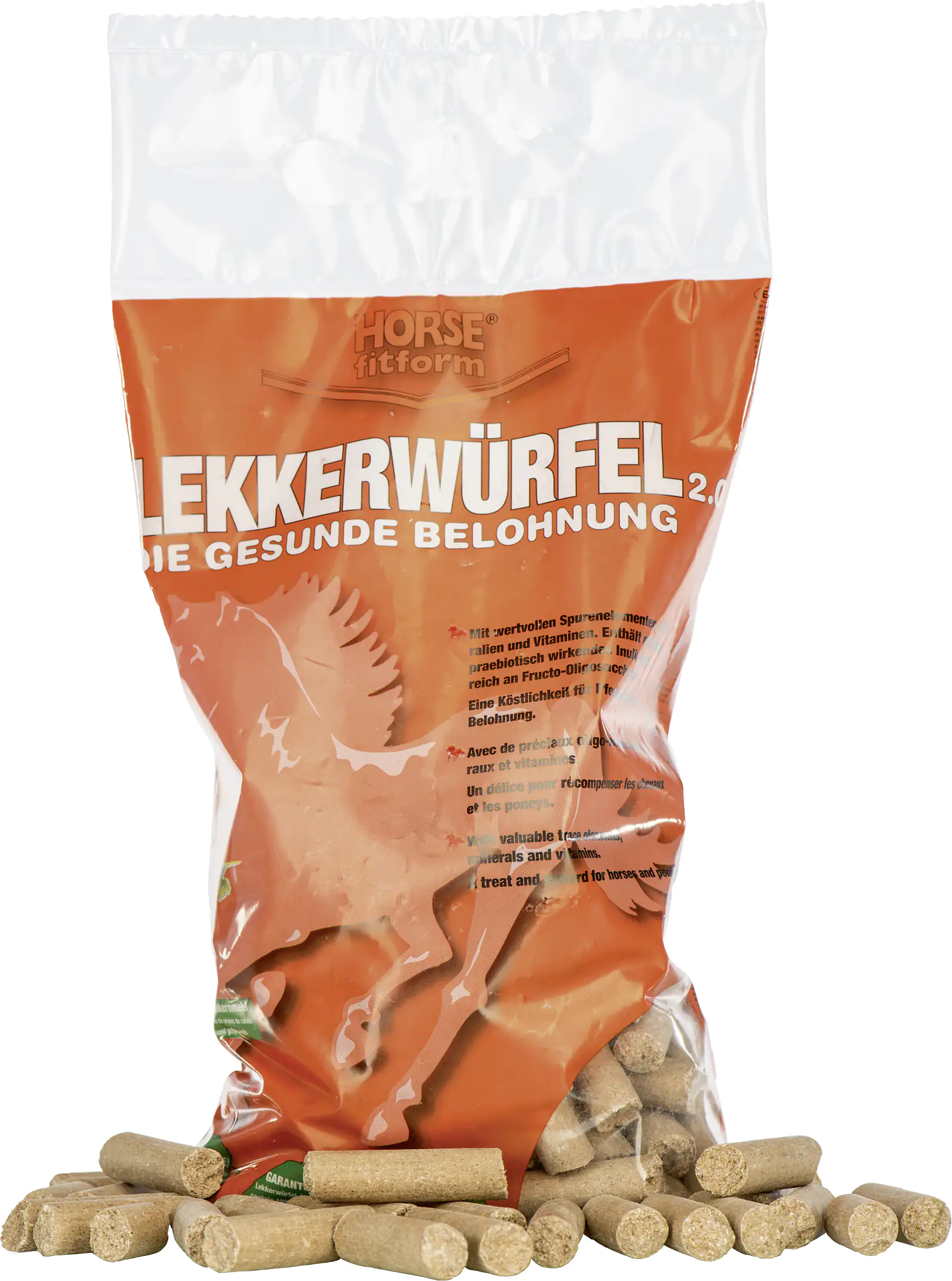 4005611001015_816897 Kerbl Pferdeleckerli Lekkerwürfel 2.0 3 kg
