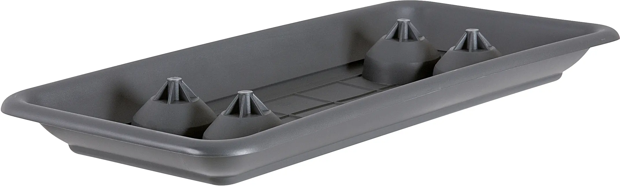 Geli Blumentopfuntersetzer Plato 59 x 28 cm anthrazit 