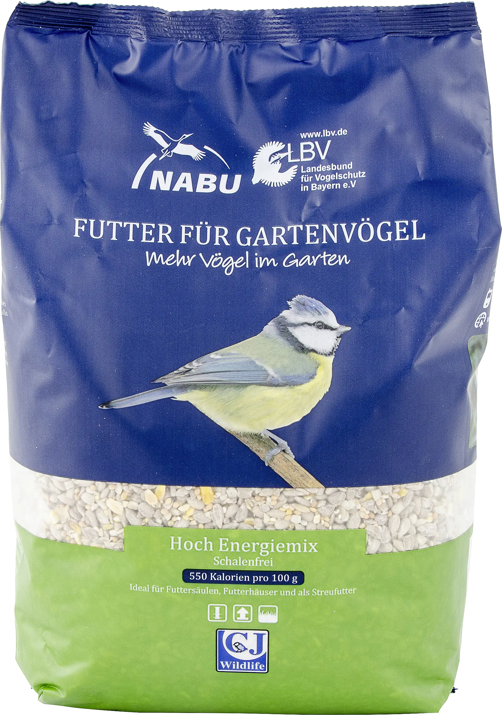 Hoch Energiemix schalenfrei 2 kg