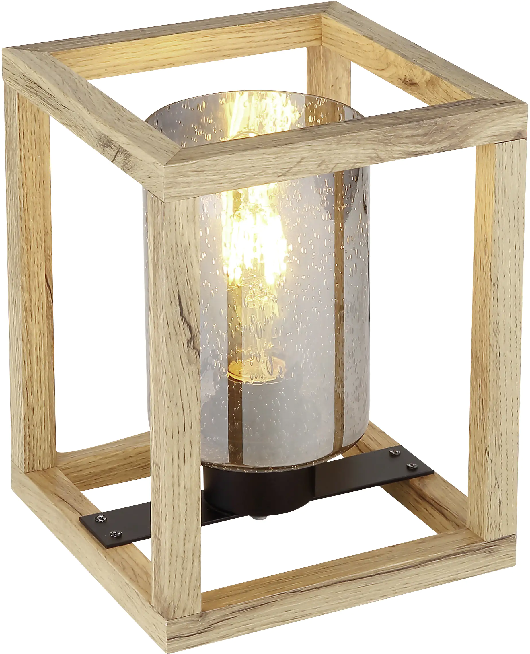 Globo Tischleuchte Petty dunkelbraun 22 x 17 cm E27, max. 40 W