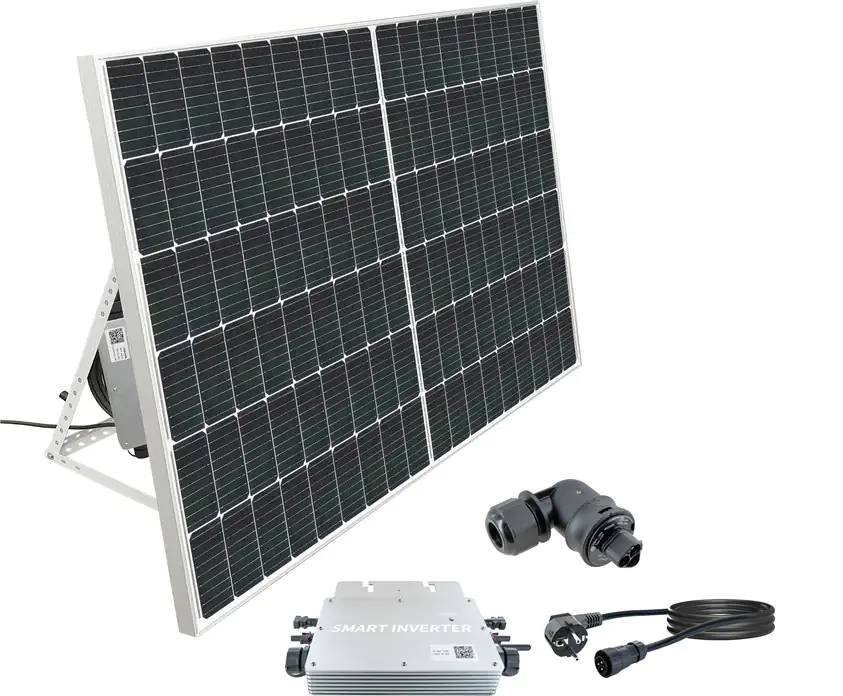 Schwaiger Solar Balkonkraftwerk 300 Watt Wifi fähig, mit Aufständerung Schwaiger Solar Balkonkraftwerk 300 Watt Wifi fähig, mit Aufständerung