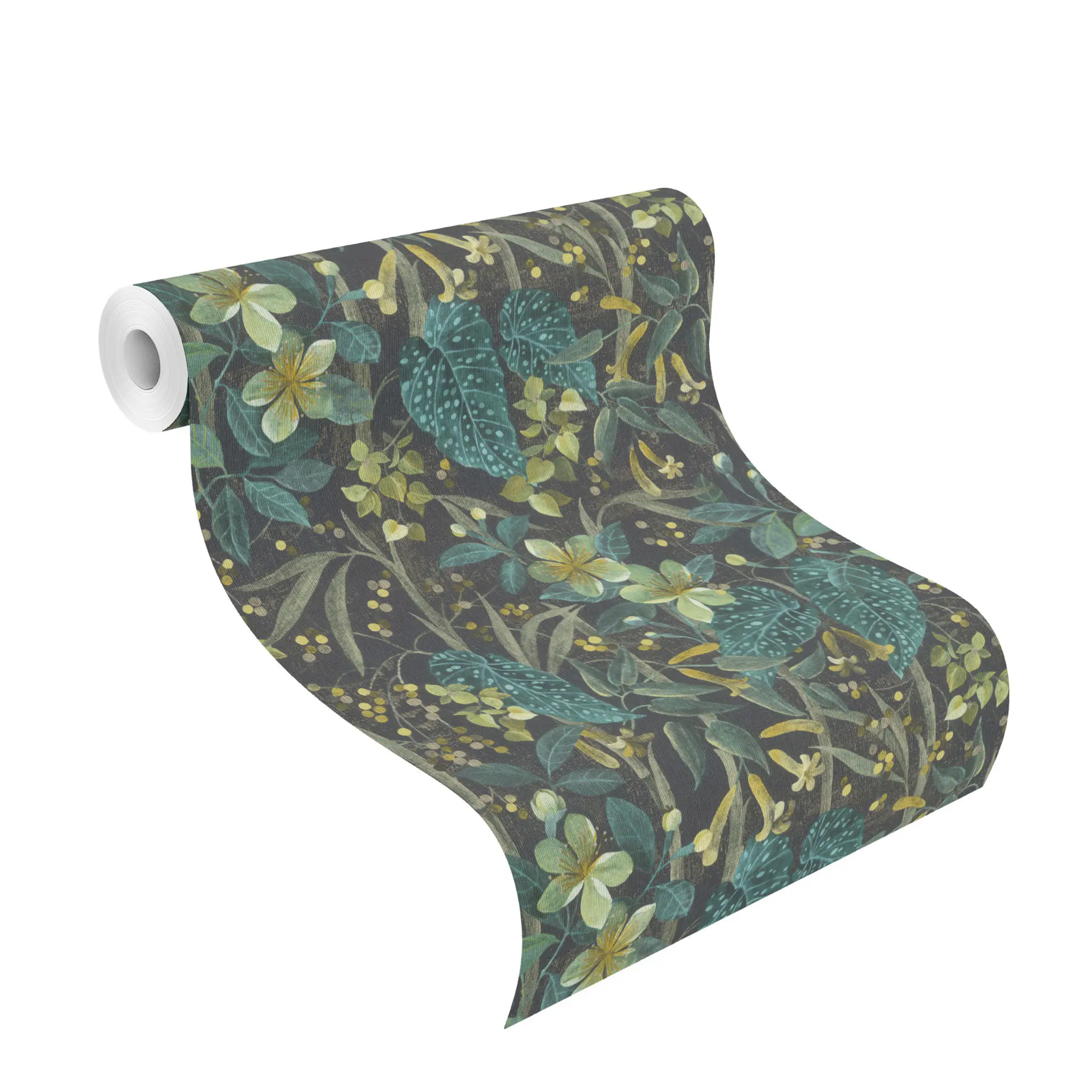 Rasch Vliestapete 538243 Blau-Demin Muster & Motive 10,05 m x 0,53 m