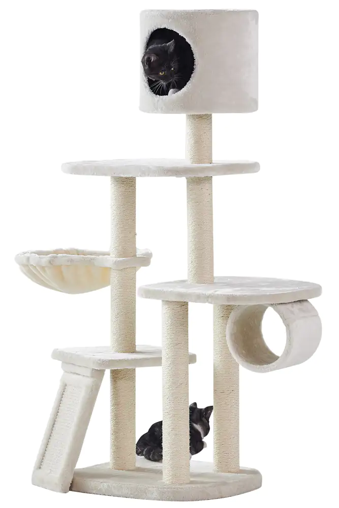 4033766118135 Nobby Kratzbaum Classic Dilan H 137 cm cream