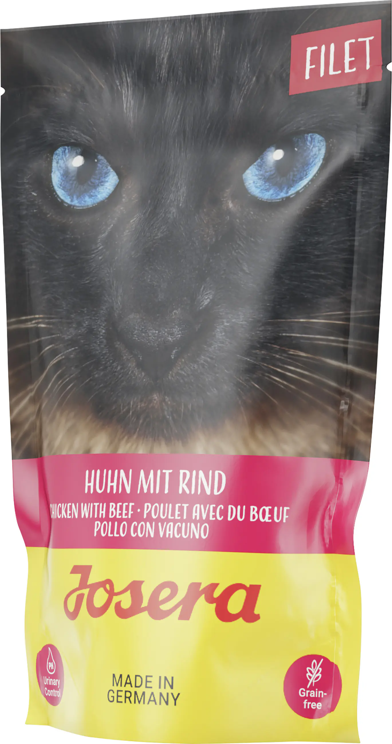 Josera Filet Katzennassfutter getreidefrei 70 g Huhn & Rind