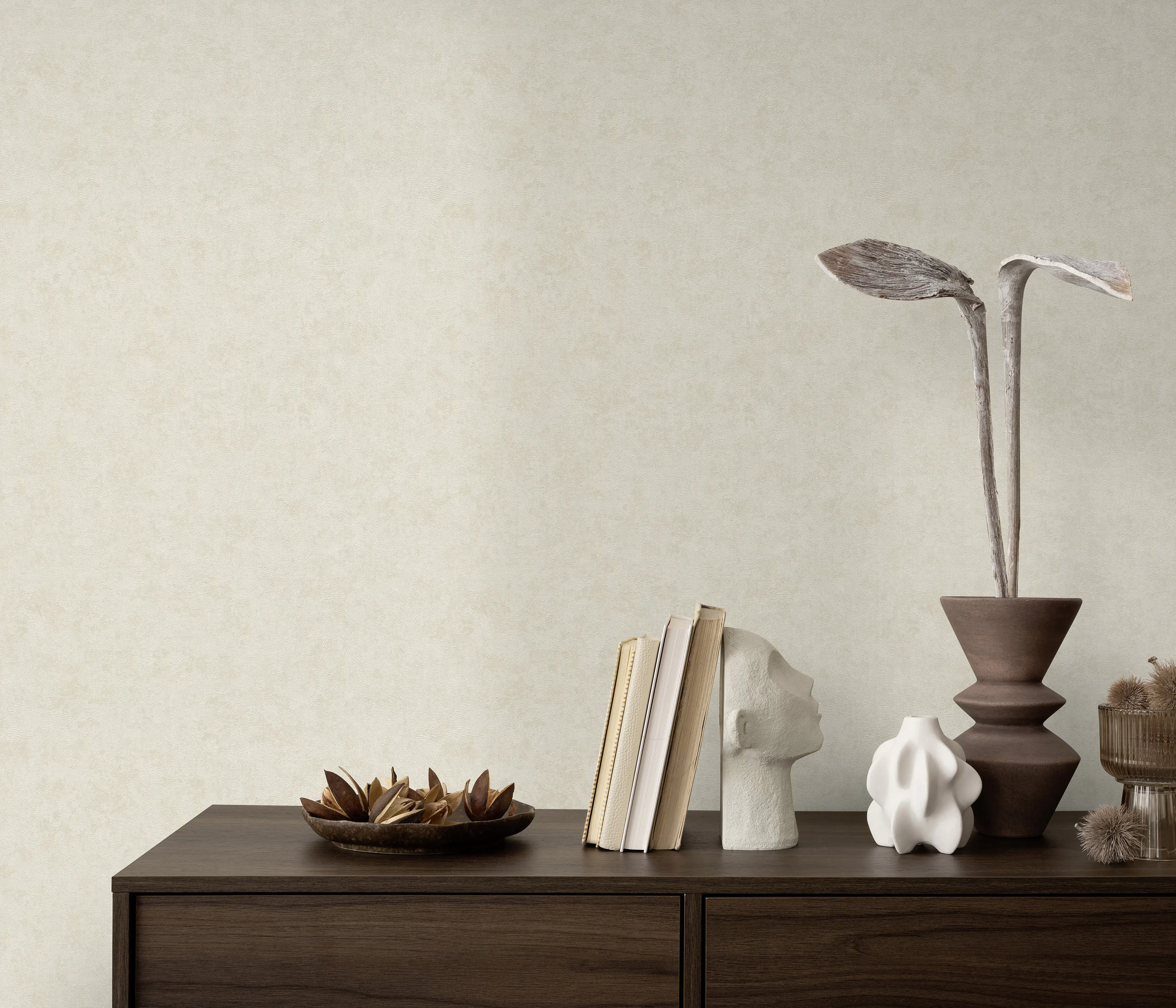 Erismann Vliestapete Uni beige 10,05 x 0,53 m