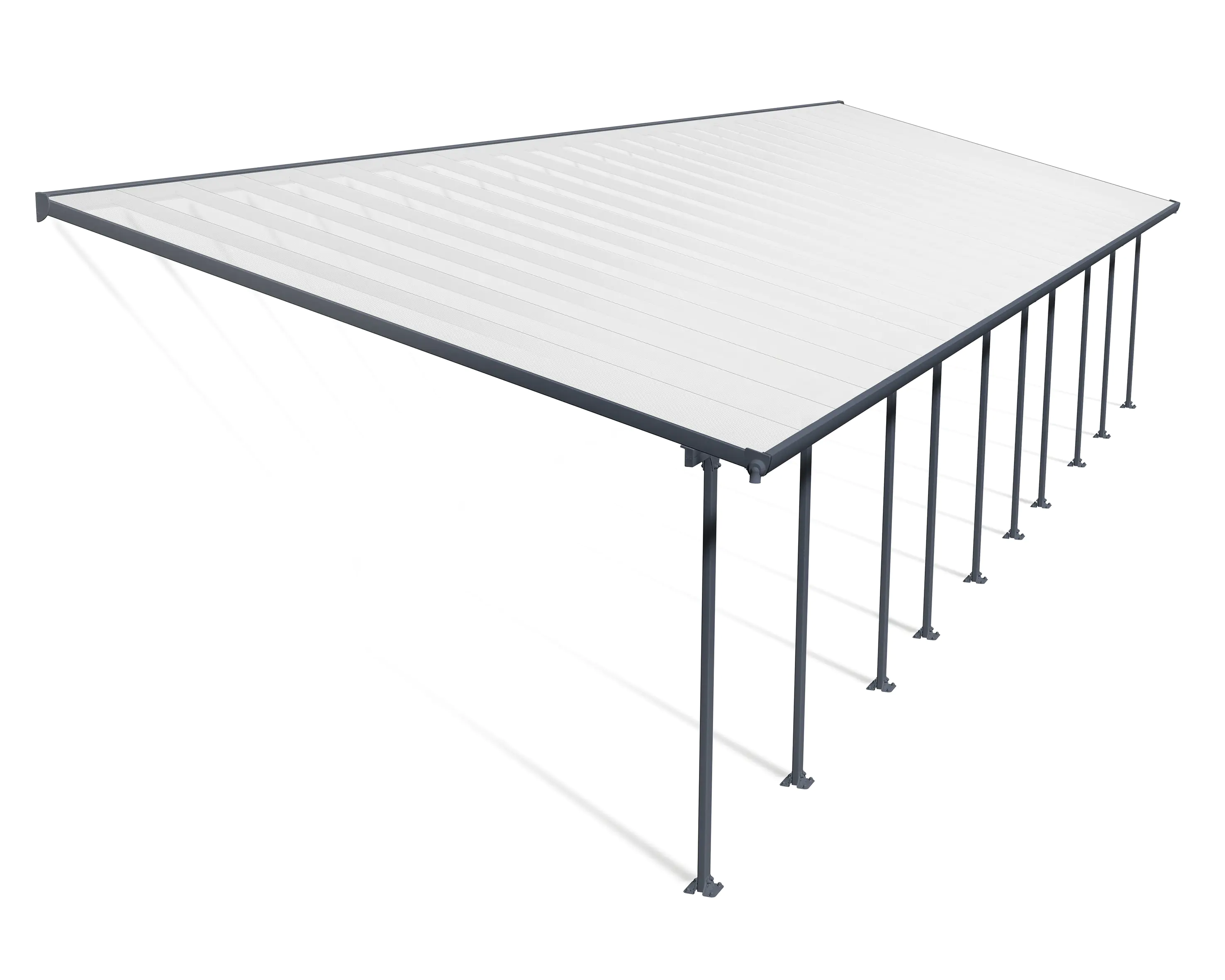 Canopia Terrassenüberdachung Feria 1457 x 380 cm anthrazit Canopia Terrassenüberdachung Feria 1457 x 380 cm anthrazit