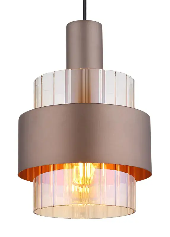 Globo Hängeleuchte Milley 18,5 x 150 cm (Ø x H) bronze matt