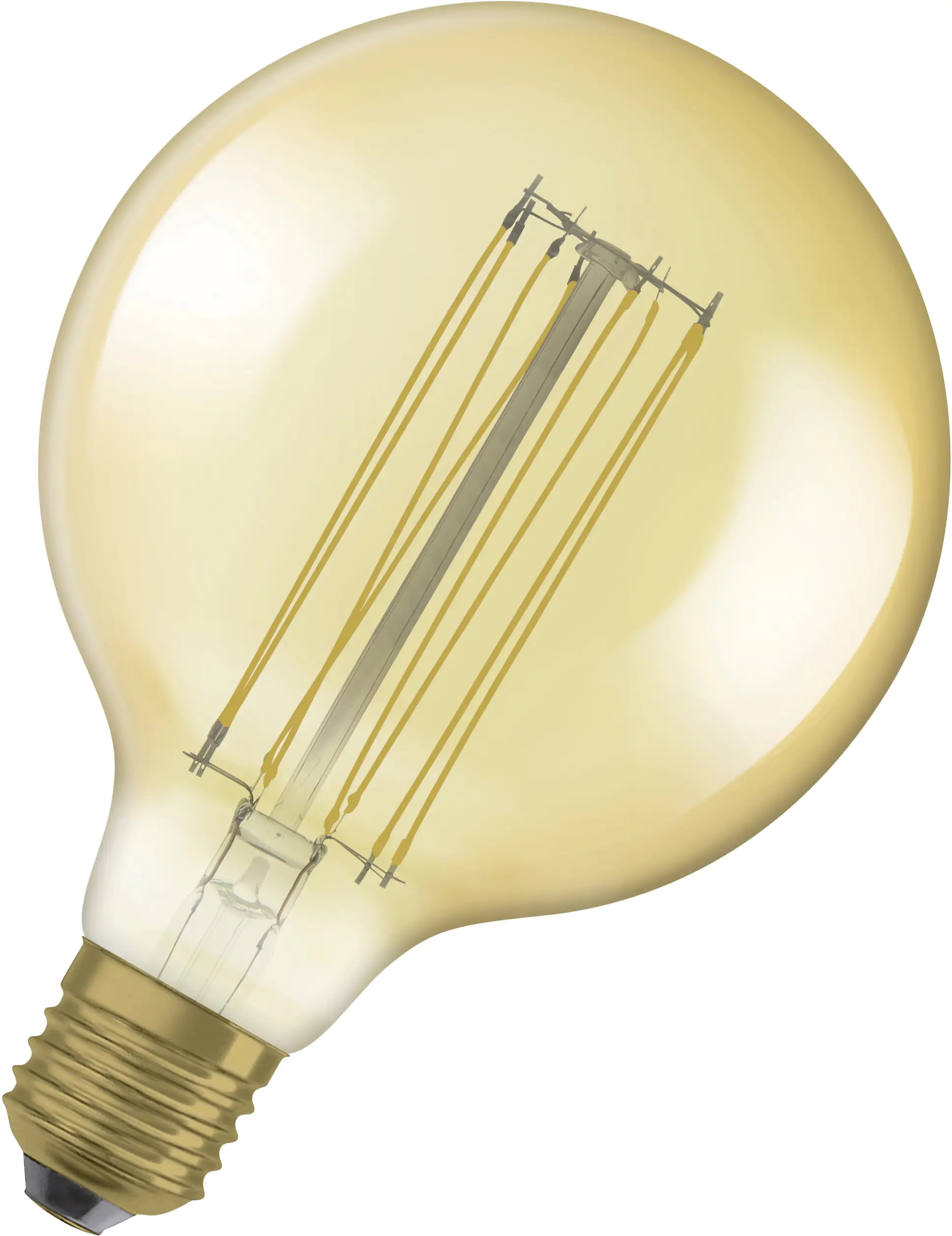 Ledvance LED Leuchtmittel Vintage 1906 Globe G125 E27 8,8 W dimmbar amber