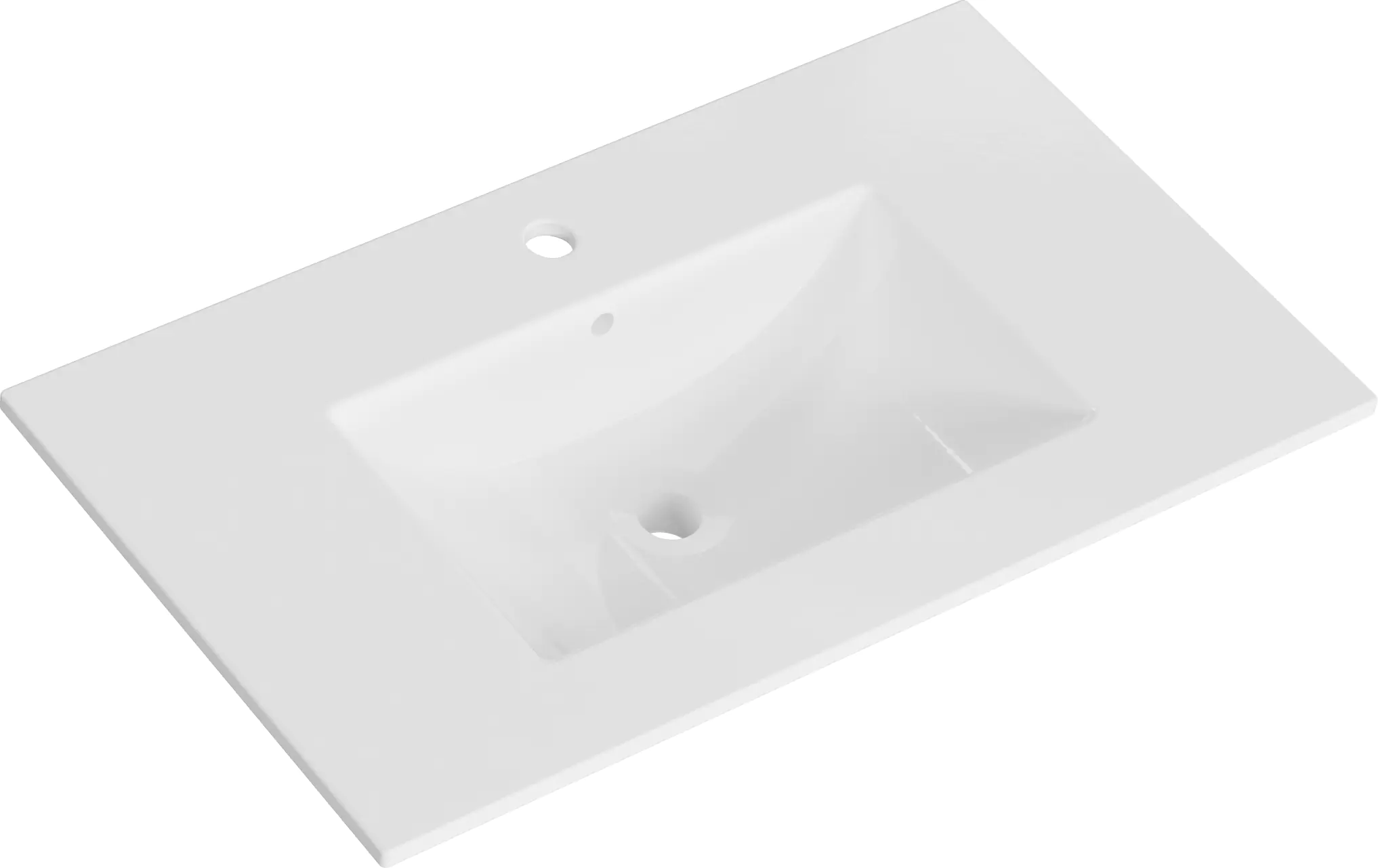 Primaster Keramikwaschbecken 81 cm Düsseldorf weiß