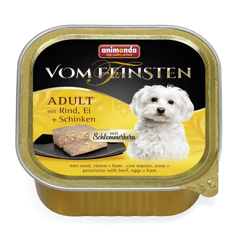 Animonda Vom Feinsten Adult Schlemmerkern mit Rind Ei + Schinken 150 g