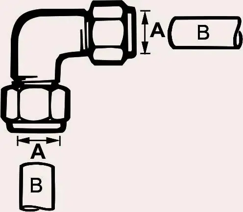 Cornat Rohrverbinder 10 x 10 mm/ mit Quetschverschraubung