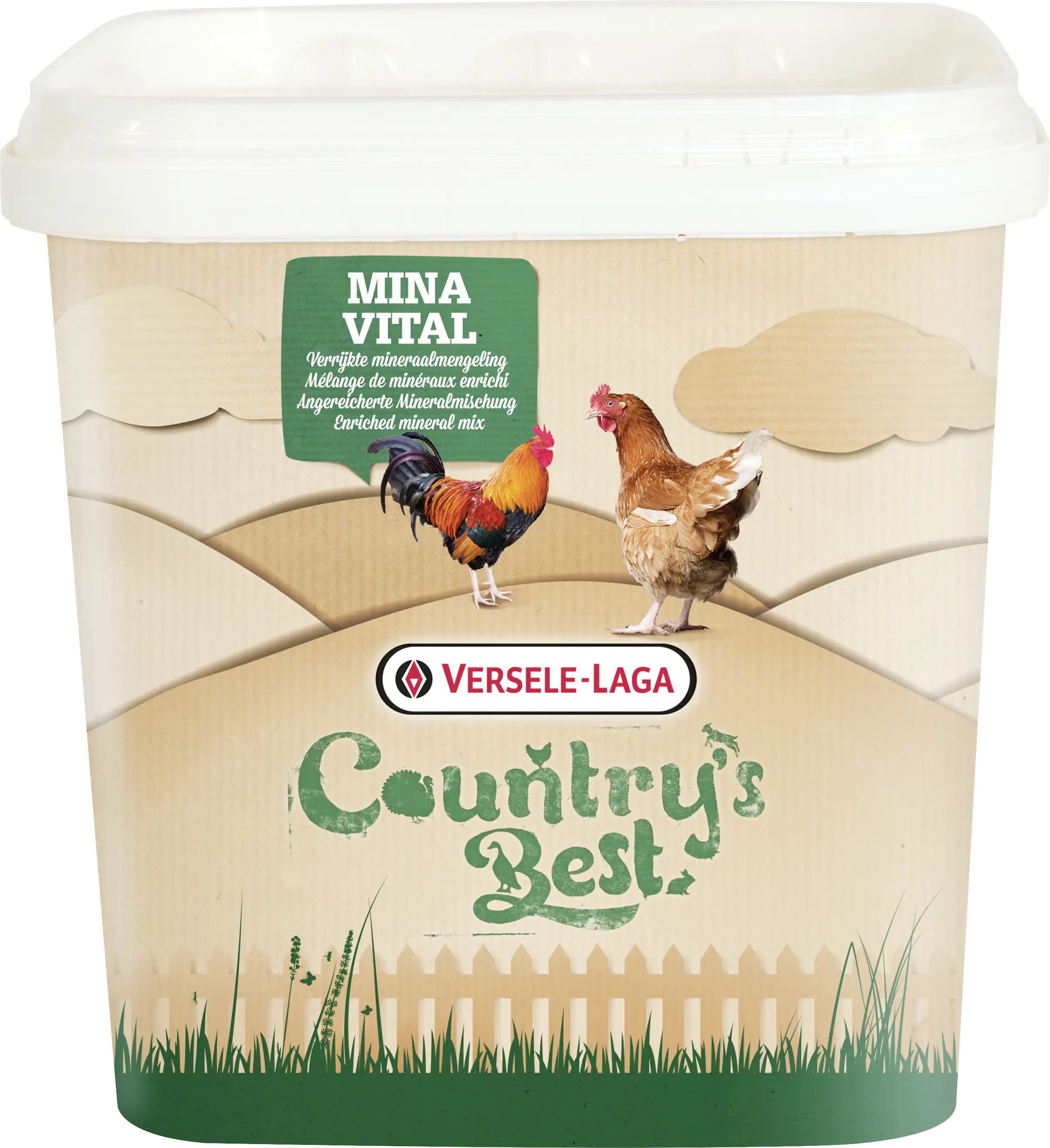 Versele-Laga Countrys Best Mina Vital für Geflügel 4 kg Versele-Laga Countrys Best Mina Vital für Geflügel 4 kg