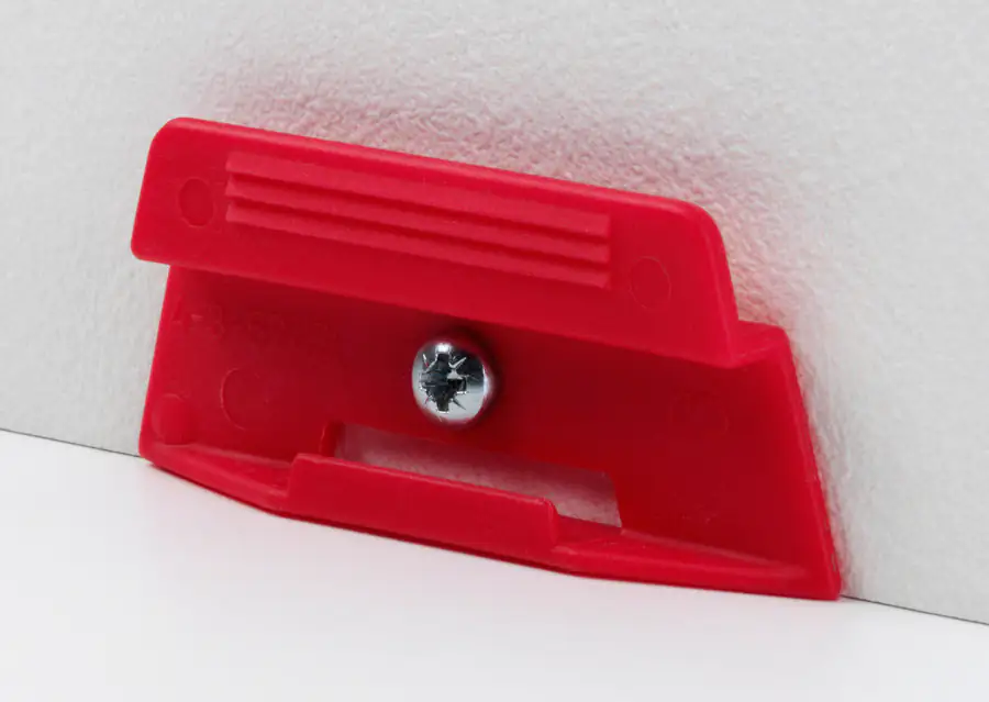 Parador Leistenclip rot für Parkettleiste SL4 SL18