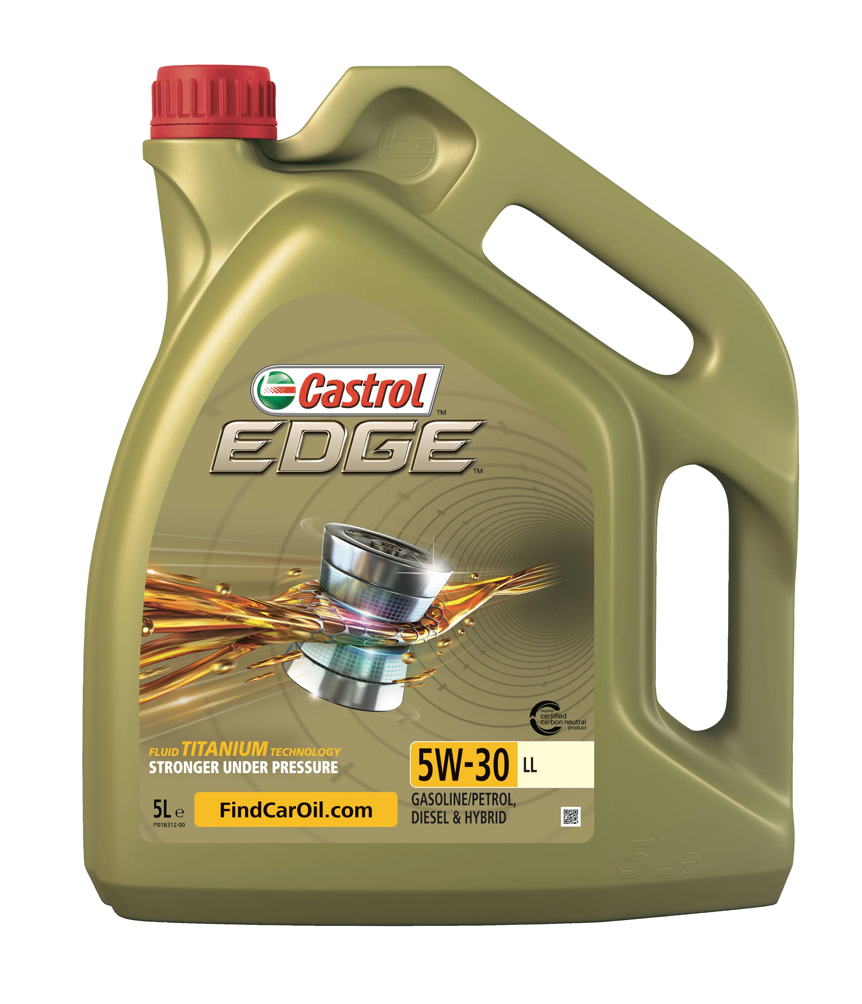 Castrol Motoröl Edge 5W-30 LL 5L Castrol Motoröl Edge 5W-30 LL 5L