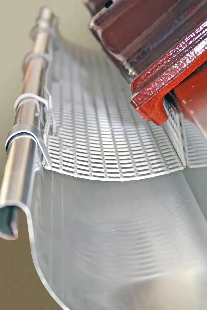 Sarei Laubstop für Dachrinnen grau, 59,5 cm