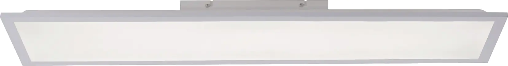 JustLight LED Deckenleuchte Flat weiß 100 x 25 cm mit Backlight 24 W