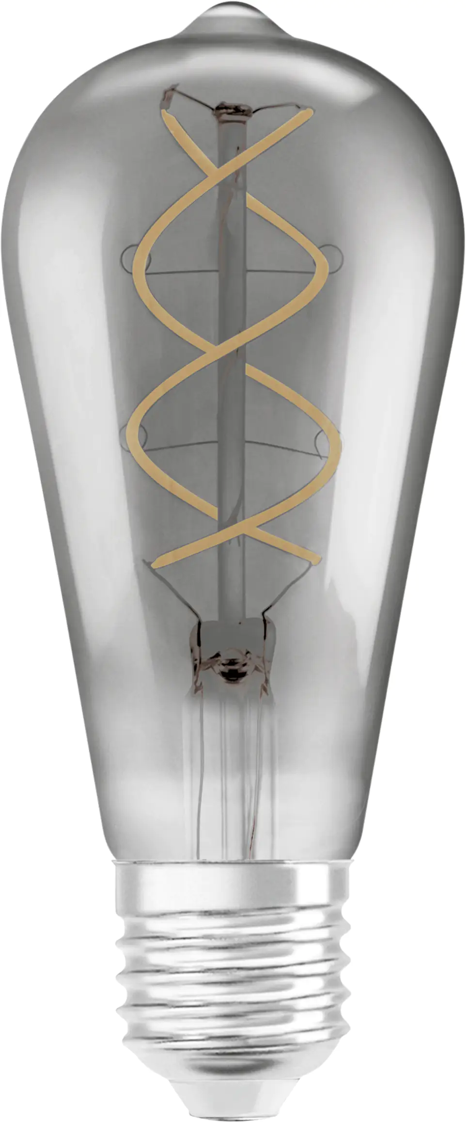 Osram LED Leuchtmittel Vintage 1906 Clas ST E27 4W warmweiß, rauch klar