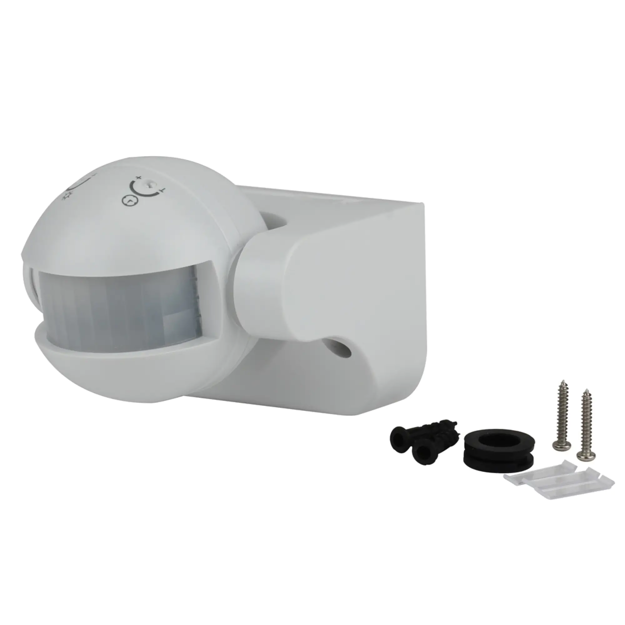 Unitec Bewegungsmelder weiß für bis zu 1000 Watt, 180 Grad Unitec Bewegungsmelder weiß für bis zu 1000 Watt, 180 Grad