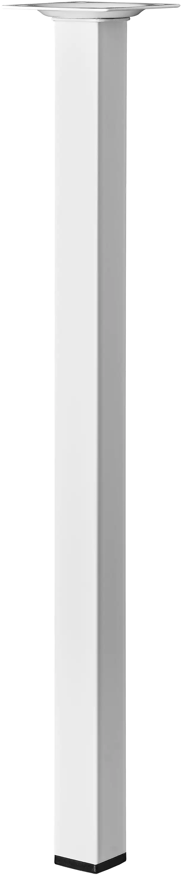 Hettich Tischbein 40 x 2,5 x 2,5 cm Stahl weiß - 1 Stück Hettich Tischbein 40 x 2,5 x 2,5 cm Stahl weiß - 1 Stück