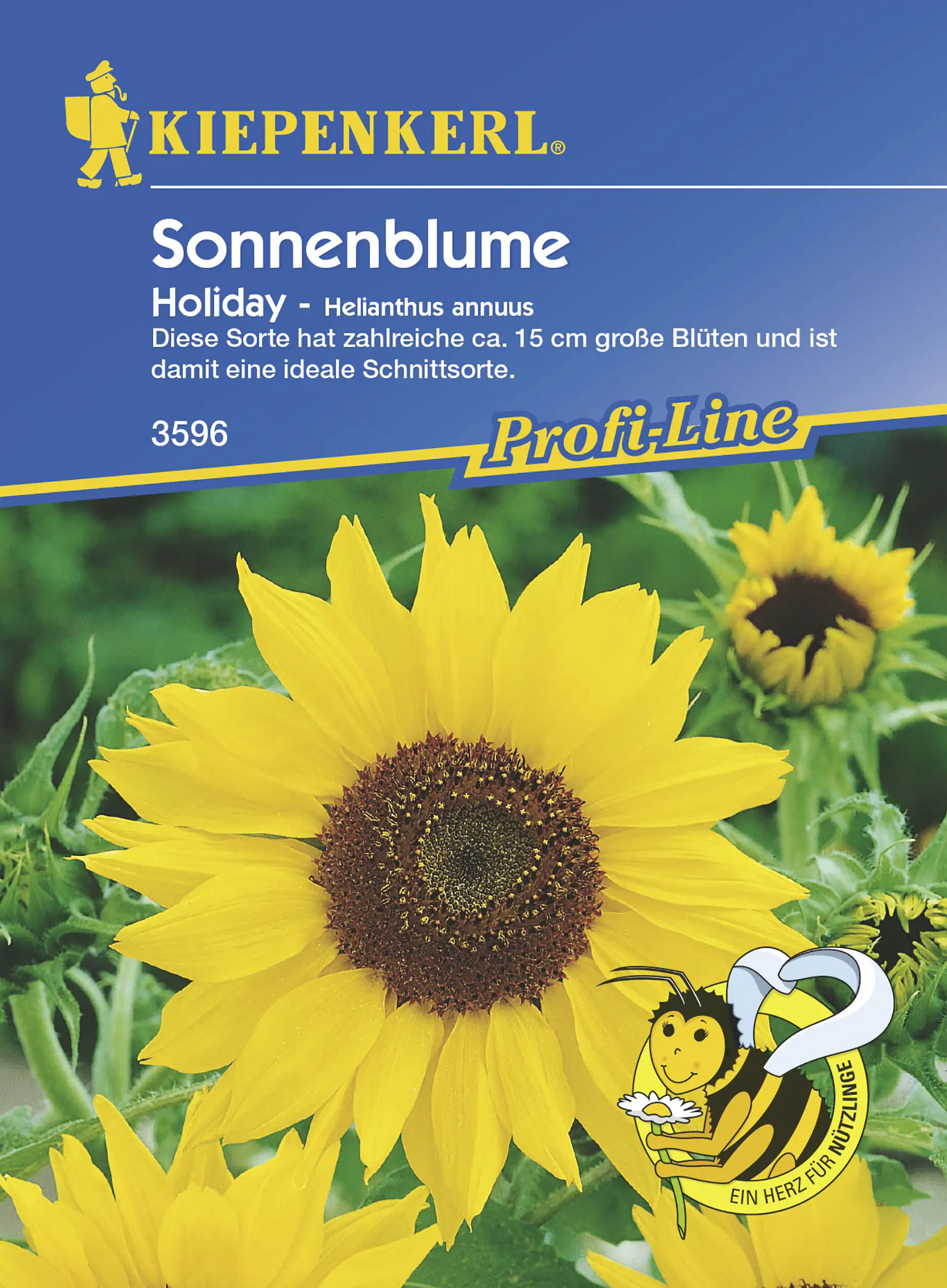 Kiepenkerl Sonnenblume Holiday Inhalt reicht für ca. 20 Pflanzen