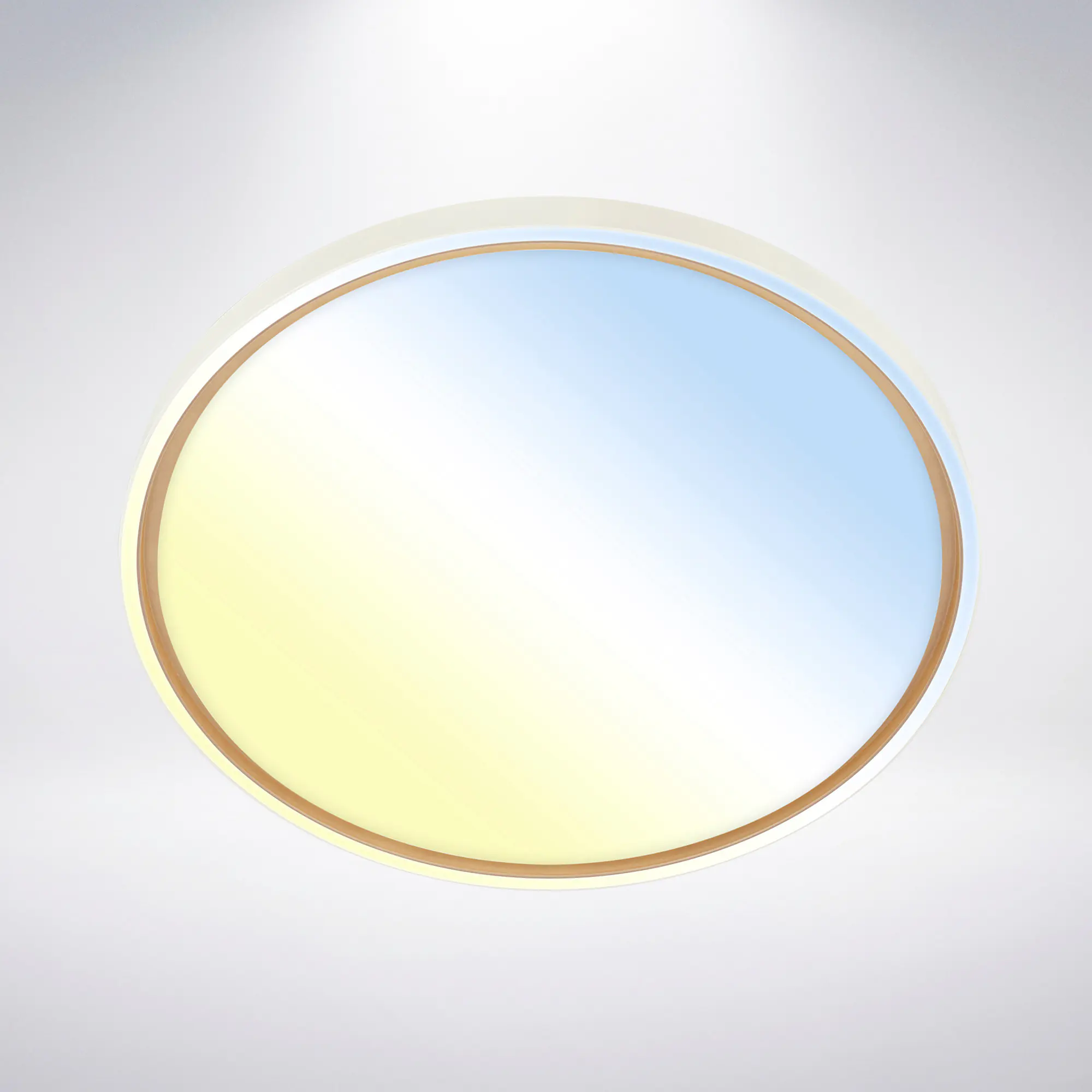 Briloner LED-Deckenleuchte Ina Ø49,5 cm 48W grau CCT dimmbar