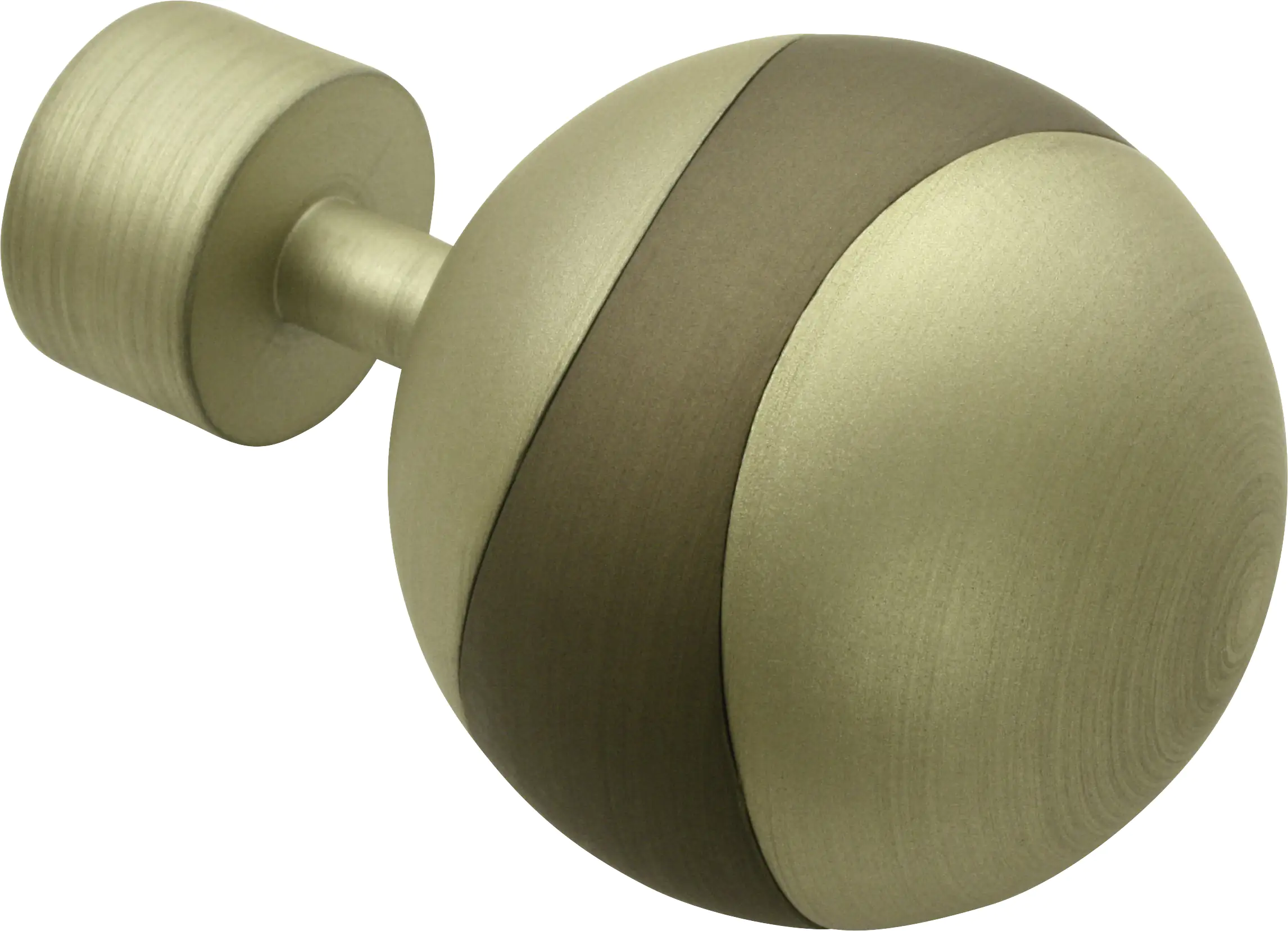 4003018333524 Gardinia Endknopf Kira Orbit champagner-cappuccino, Ø 19 mm