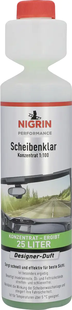 Nigrin Performance Scheibenklar Konzentrat 1:100 250ml