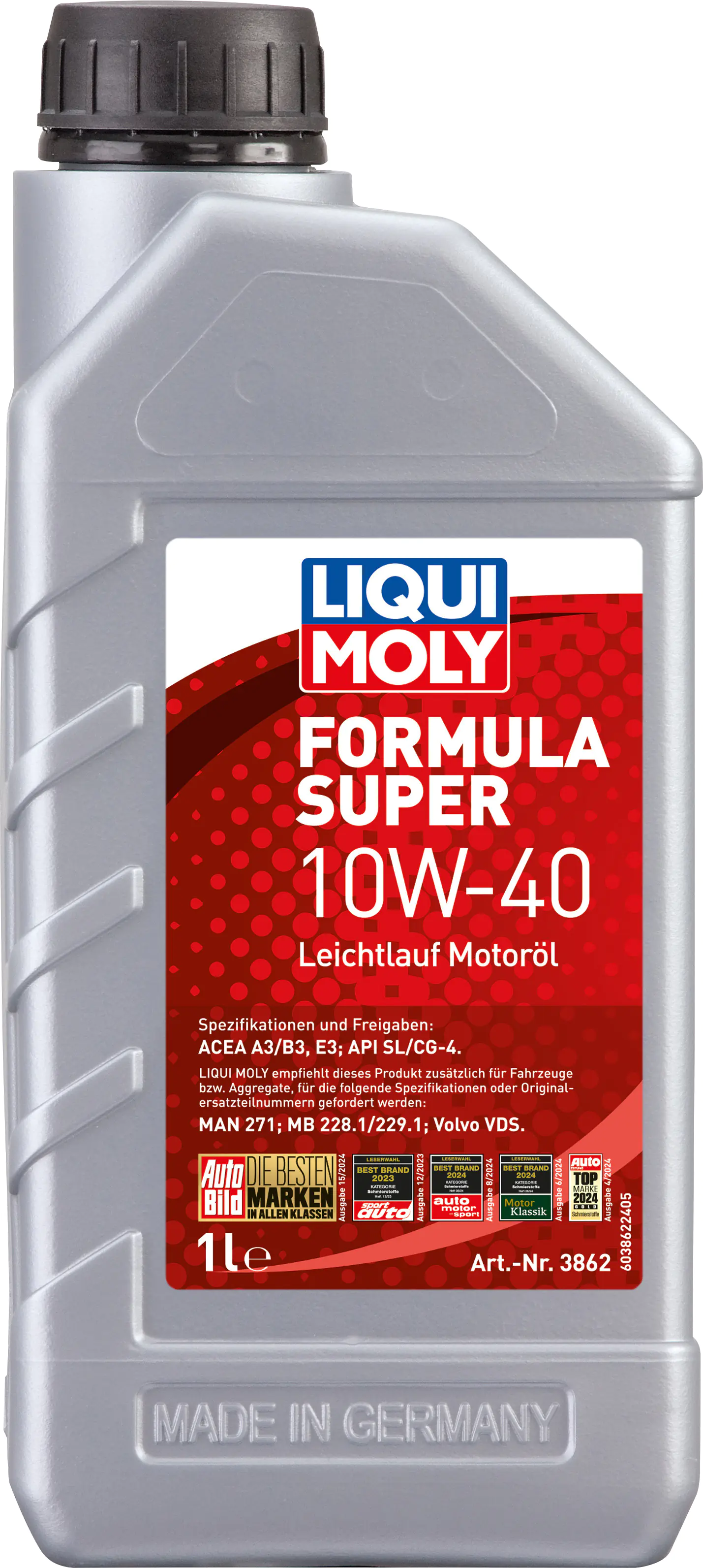 Liqui Moly Motoröl Formula Super 10W-40 1 L Liqui Moly Motoröl Formula Super 10W-40 1 L