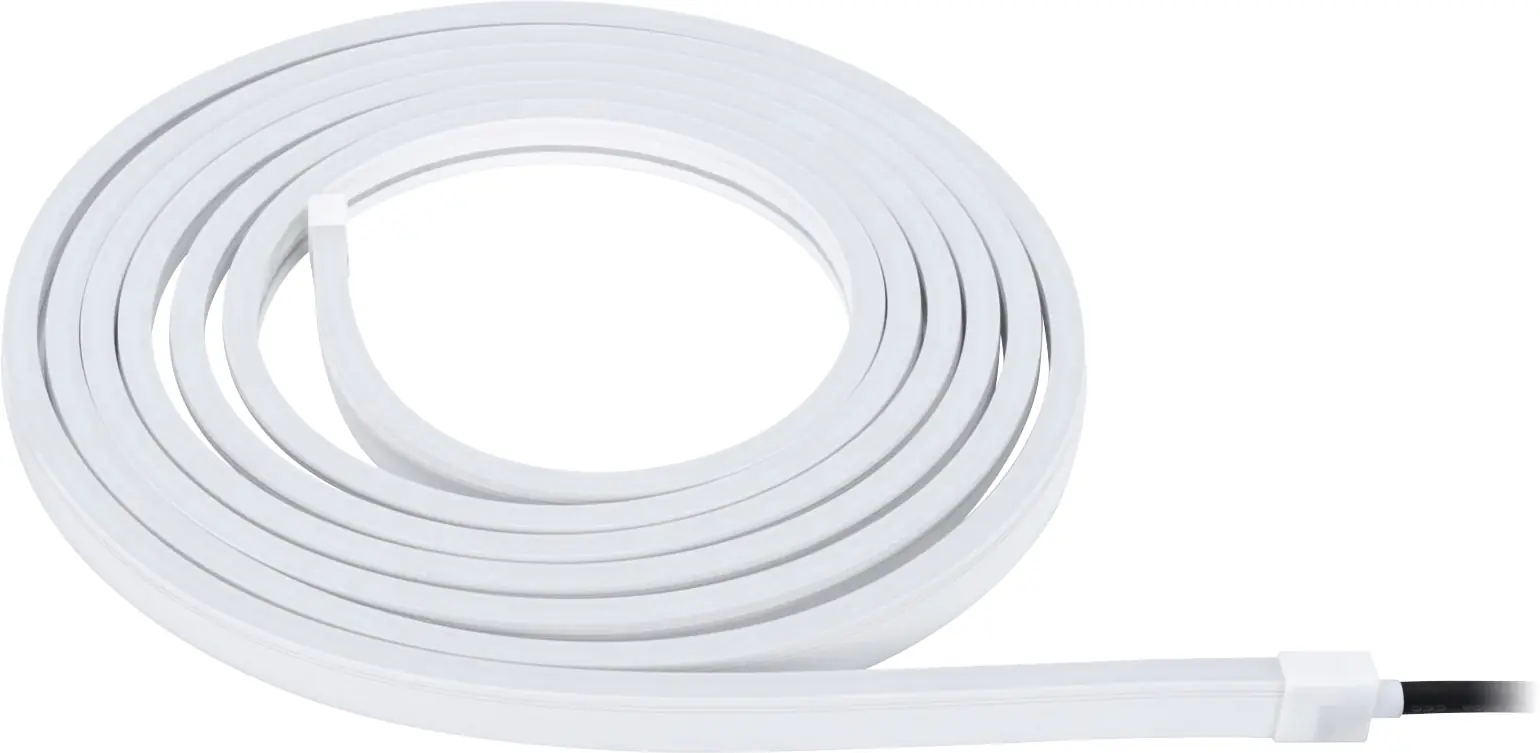 Paulmann Plug & Shine Neon Stripe Outdoor, 5 m, weiß, dimmbar, RGBW