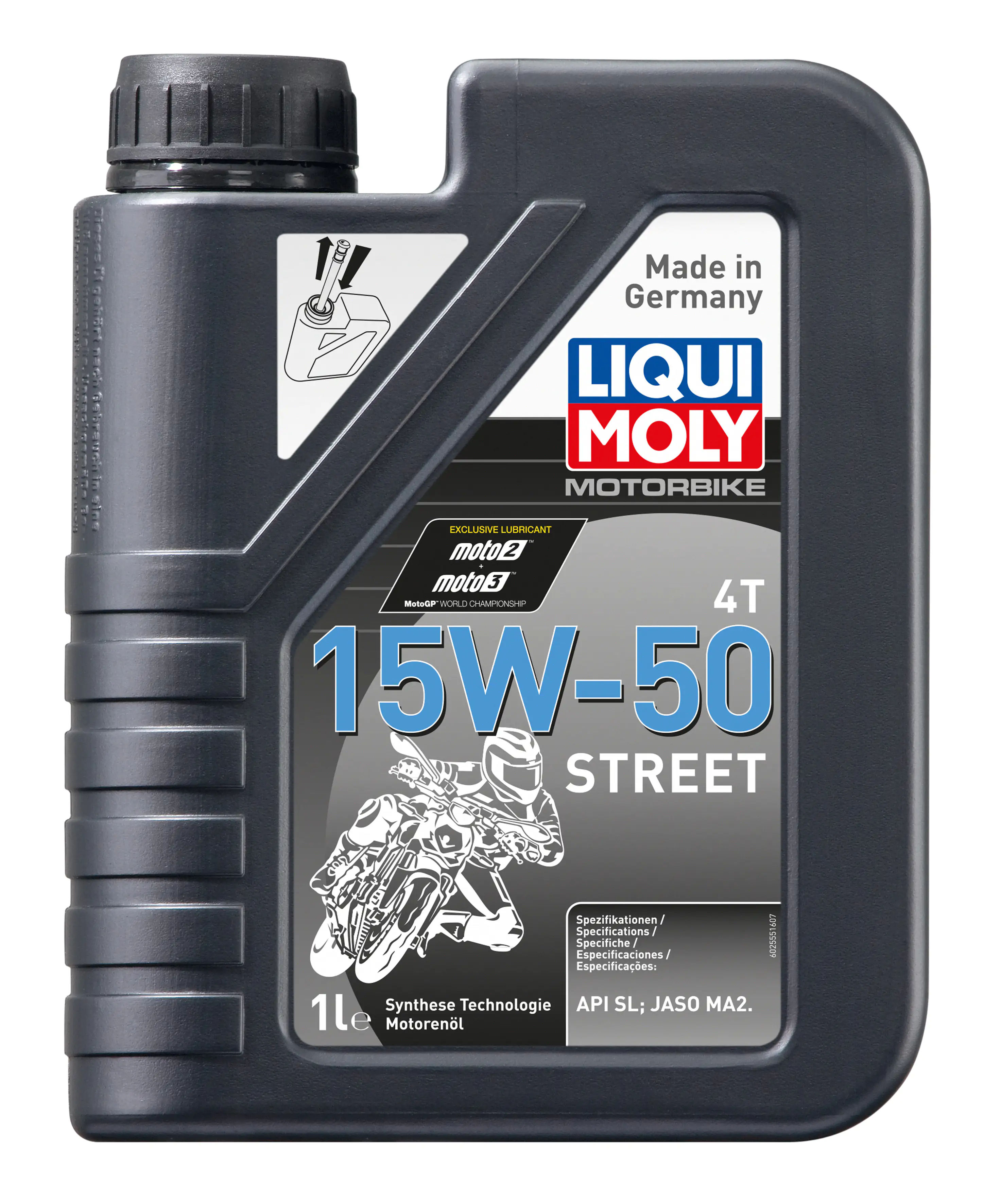 Liqui Moly 4-Takt Motoröl Motorbike 4 T 15W-50 Street 1 L